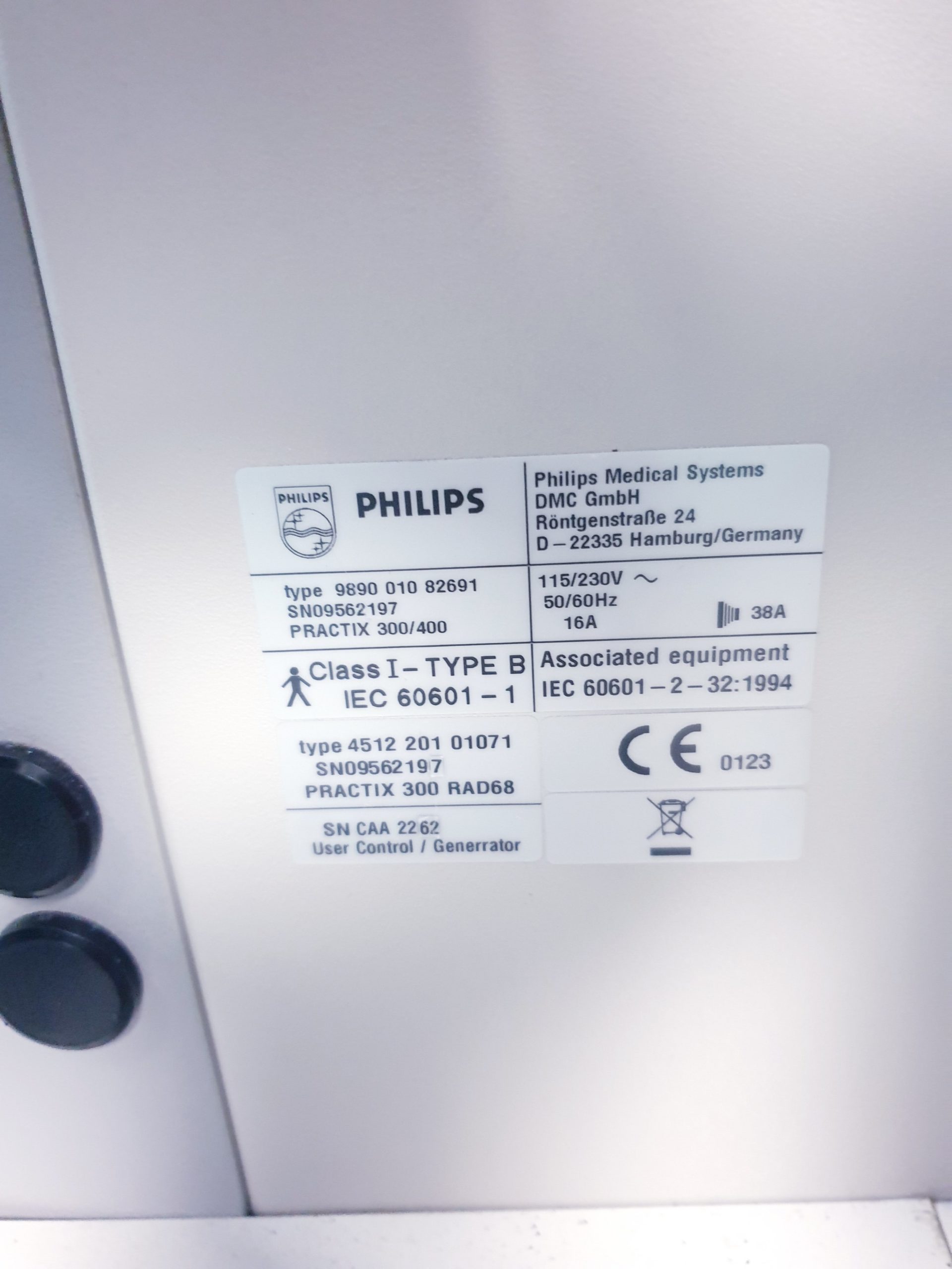 Philips Practix 300 Mobiles Röntgengerät - DEFEKT – Bild 19