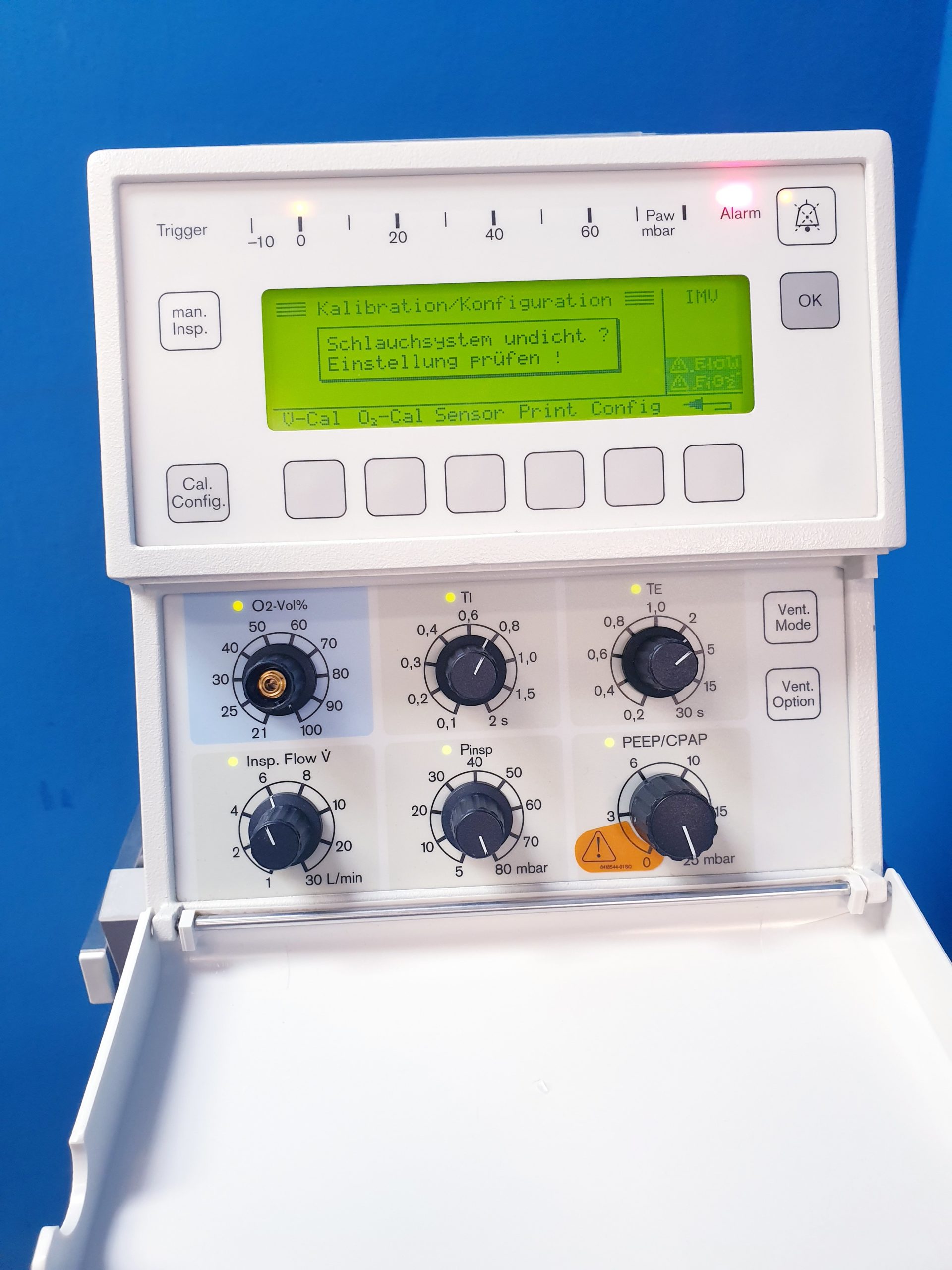 Draeger-Dräger Beatmungsgerät Dräger Babylog 8000 plus+fahrbarem Stativ – Bild 9