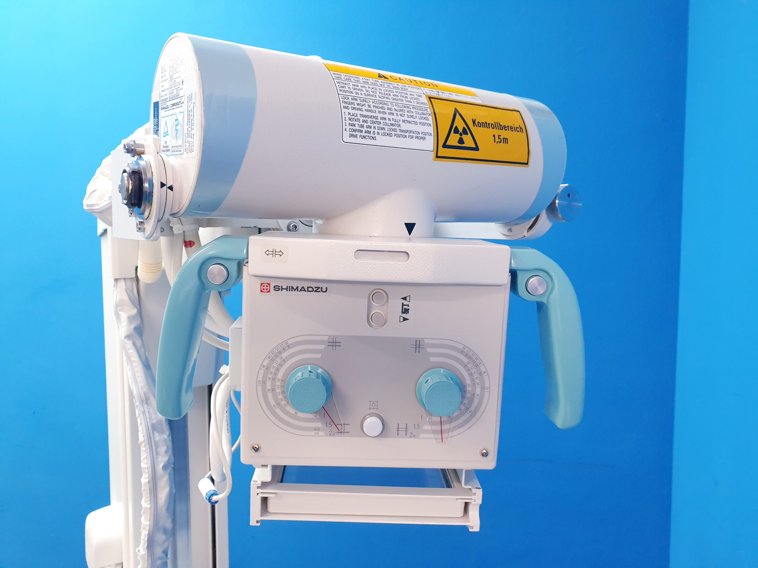 Mobil X ray MobilArt Evolution shimadzu Röntgen Gerät DOM 2013 – Bild 7