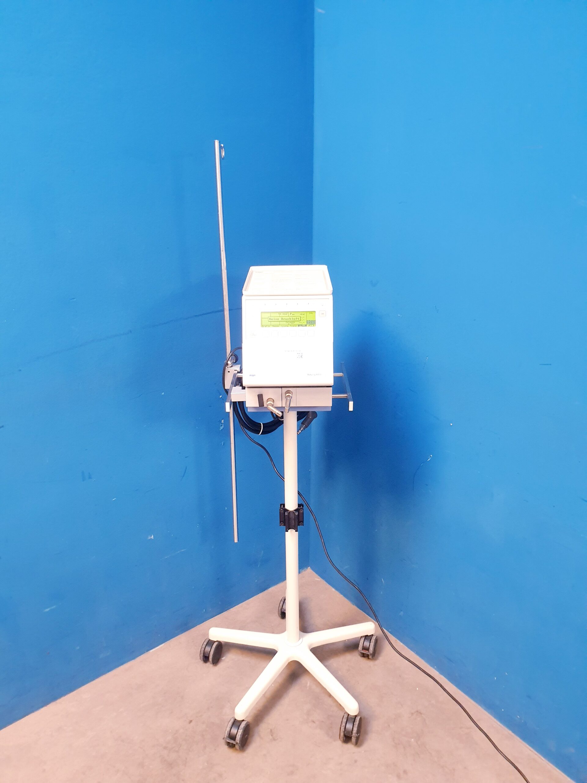 Draeger-Dräger Beatmungsgerät Dräger Babylog 8000 plus+fahrbarem Stativ – Bild 14