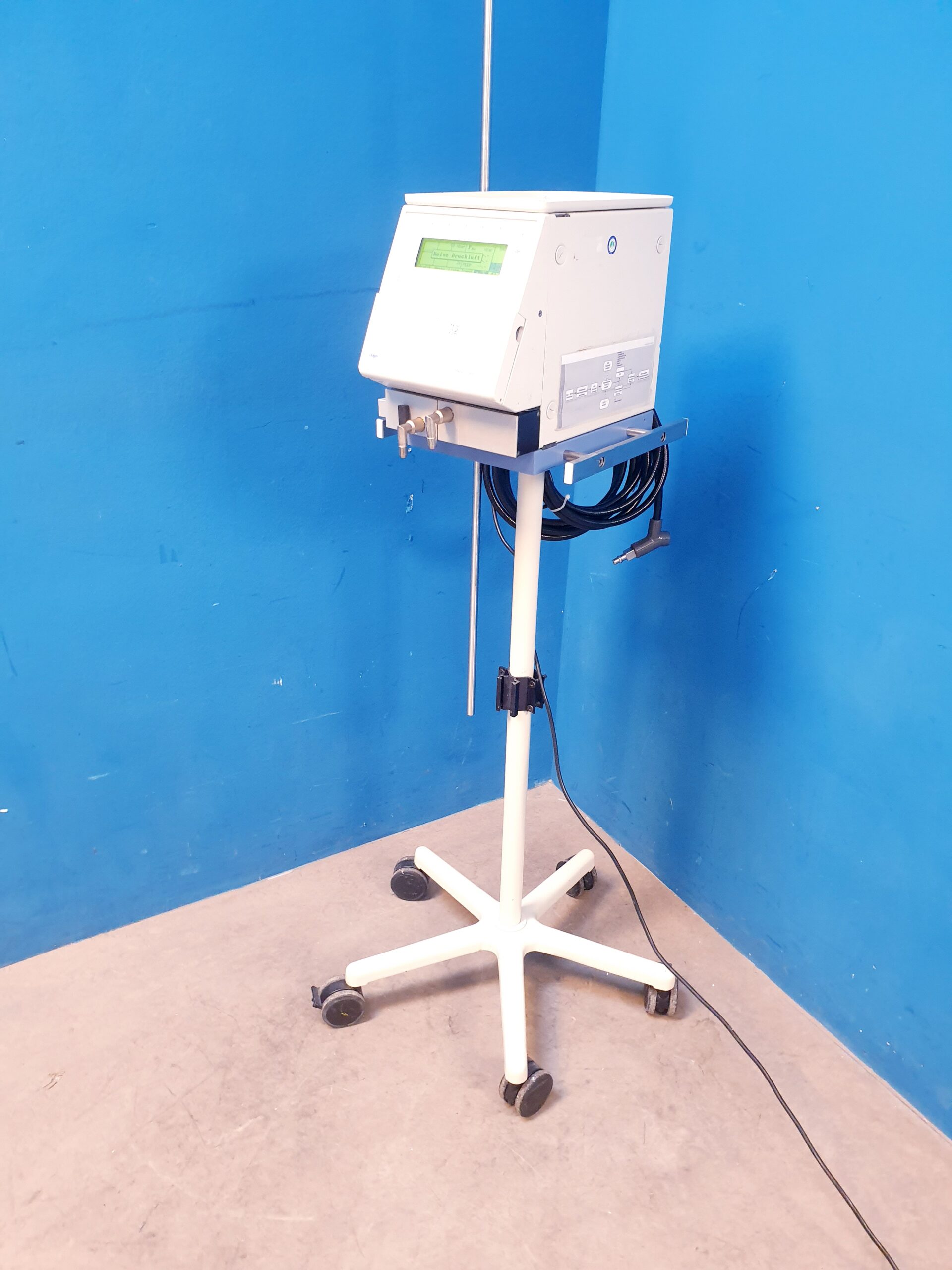 Draeger-Dräger Beatmungsgerät Dräger Babylog 8000 plus+fahrbarem Stativ – Bild 18