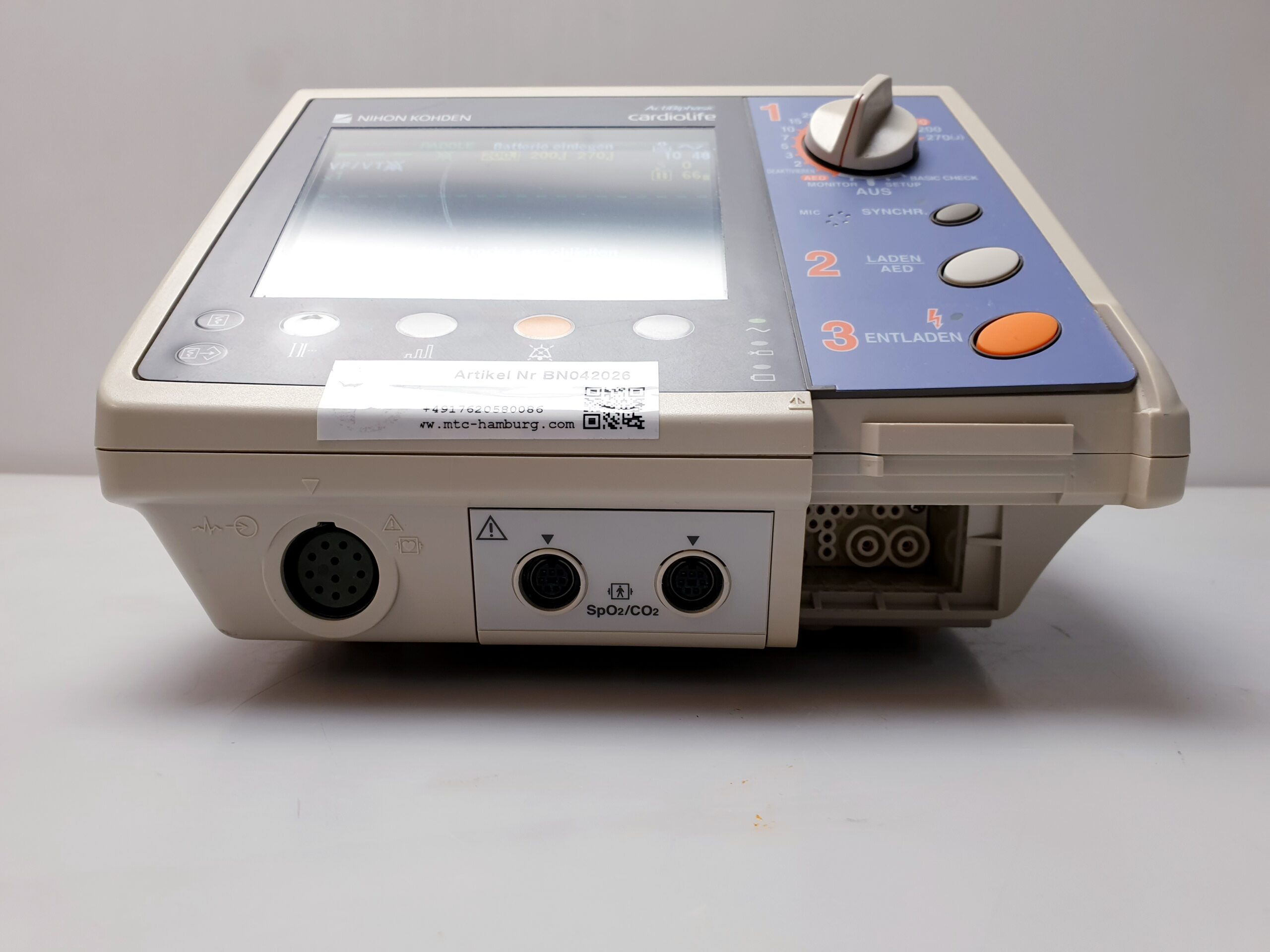 Nihon Kohden TEC-5521K Actibiphasic Cardiolife Defibrillator - Defi – Bild 6