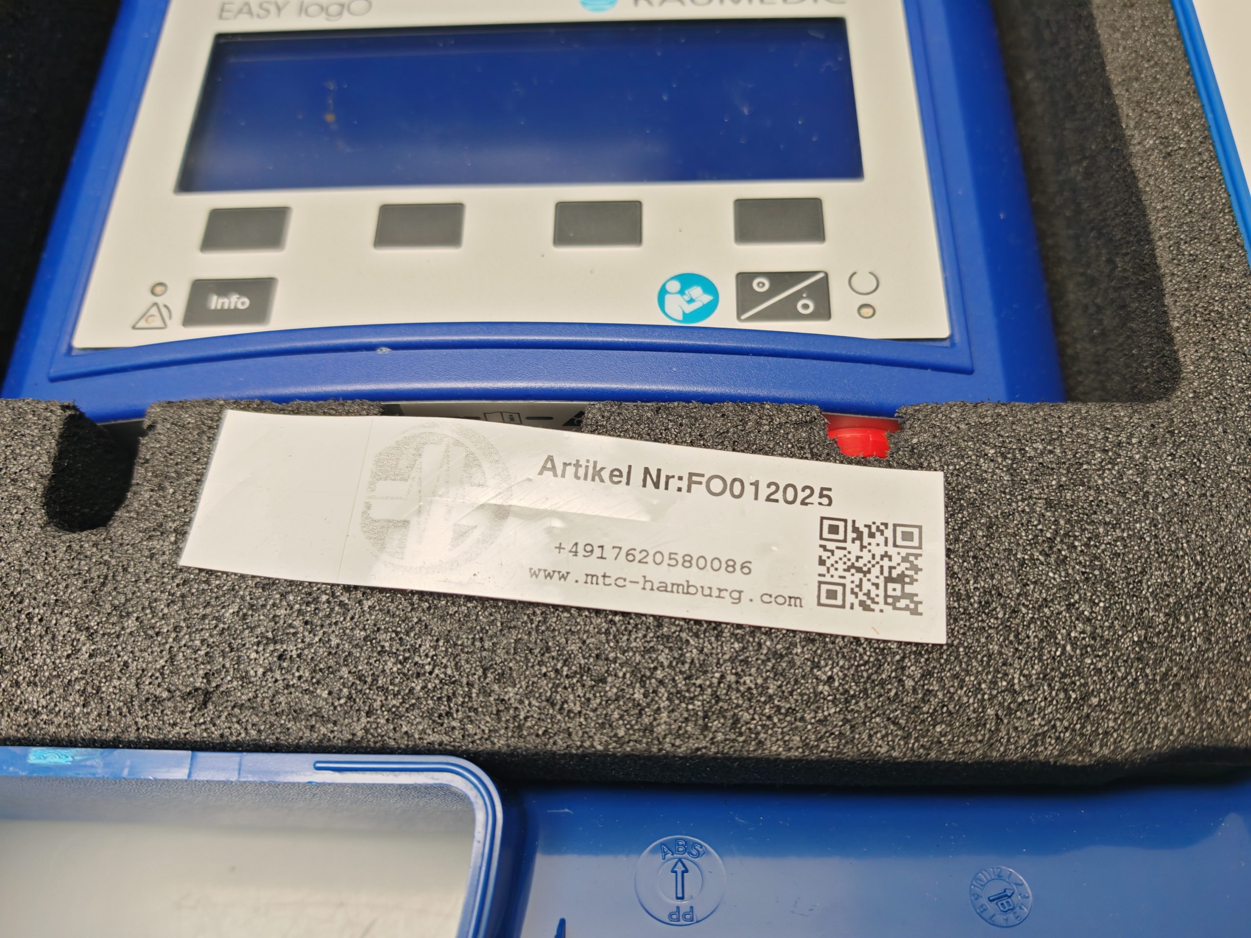 Raumedic EASY logORef 095264 für das Neuromonitoring – Bild 2