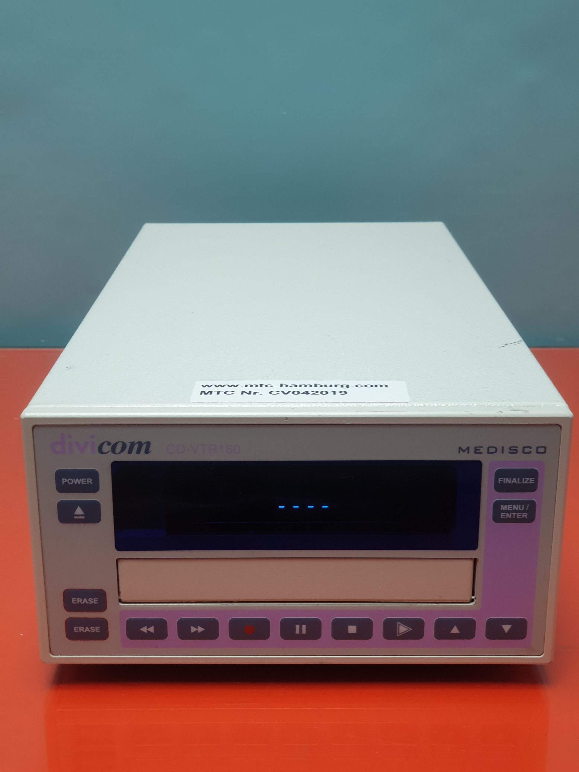 MEDISCO divicom CD-VTR160 CD Recorder – Bild 3