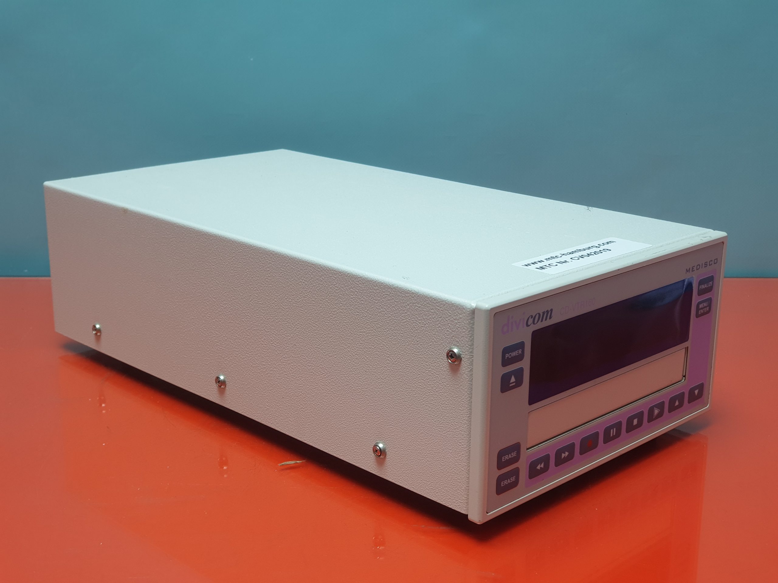 MEDISCO divicom CD-VTR160 CD Recorder – Bild 7