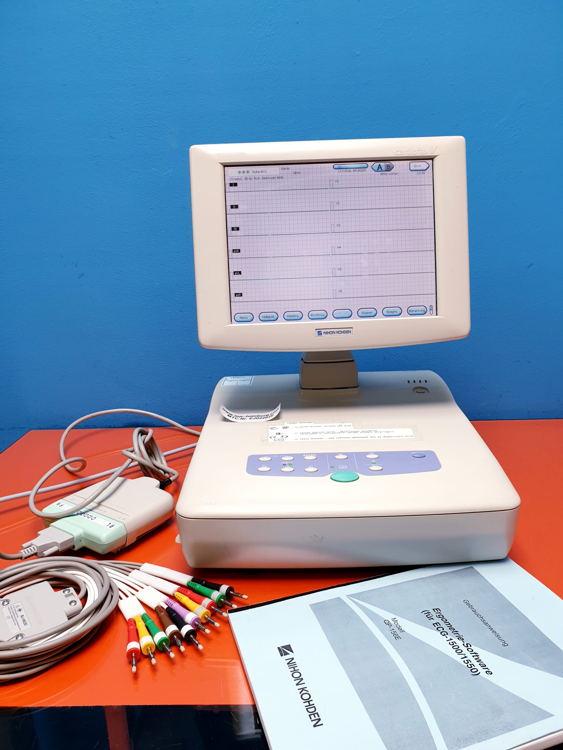 NIHON KOHDEN ECG-1550K ECG unit – Bild 3