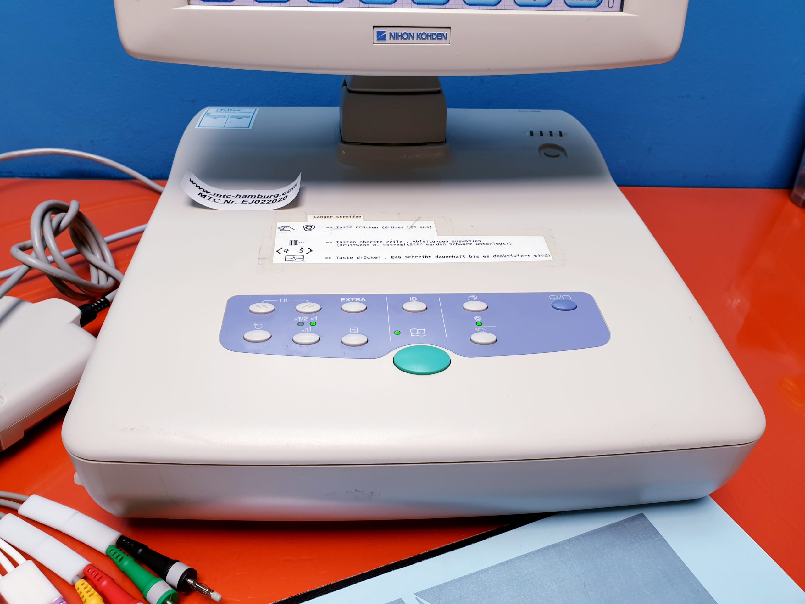 NIHON KOHDEN ECG-1550K ECG unit – Bild 8
