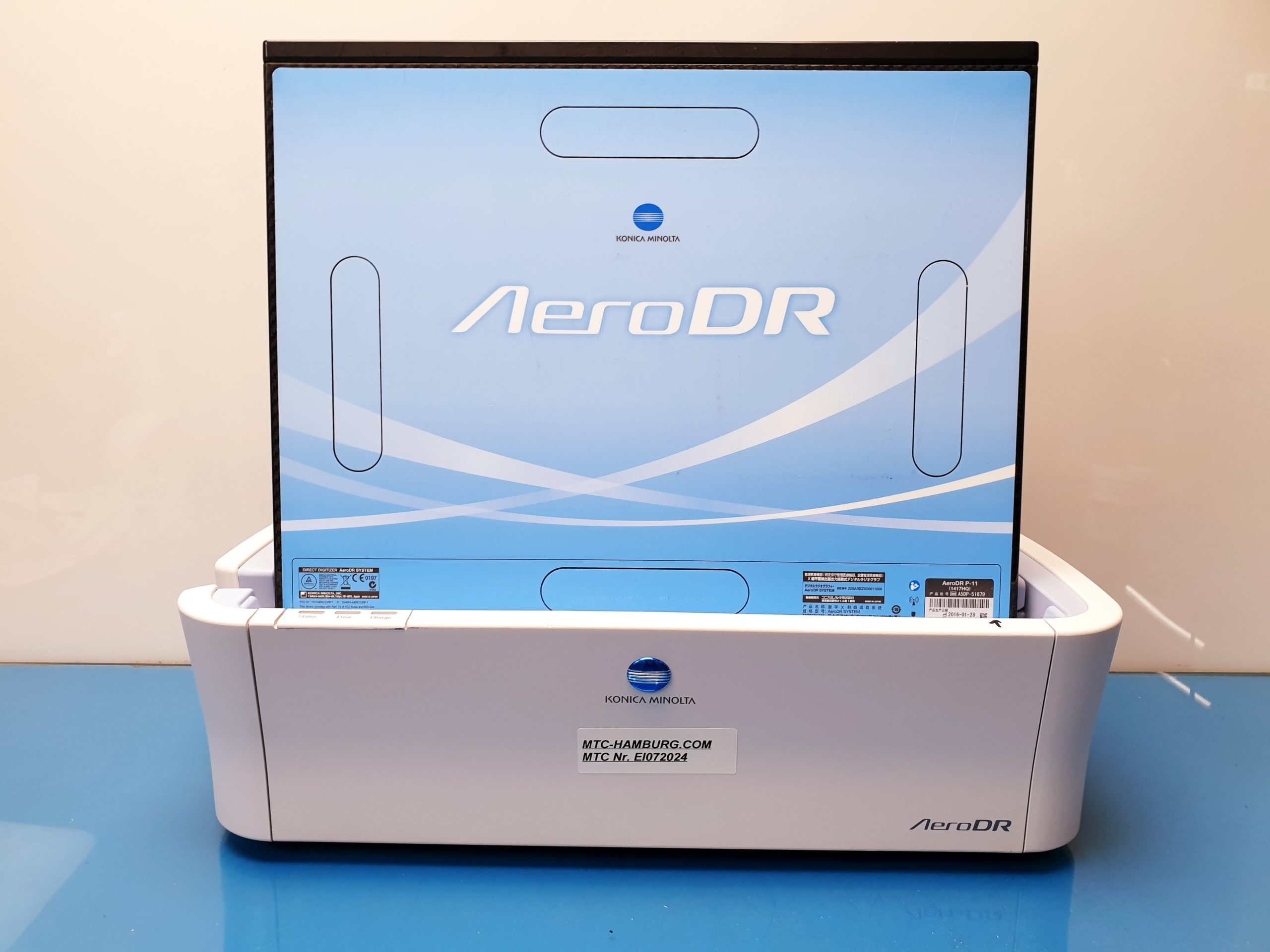 Konica Minolta AeroDR D-1 Digital Radiography DR X-Ray Cassette Battery Charger - mit Konica Miltona