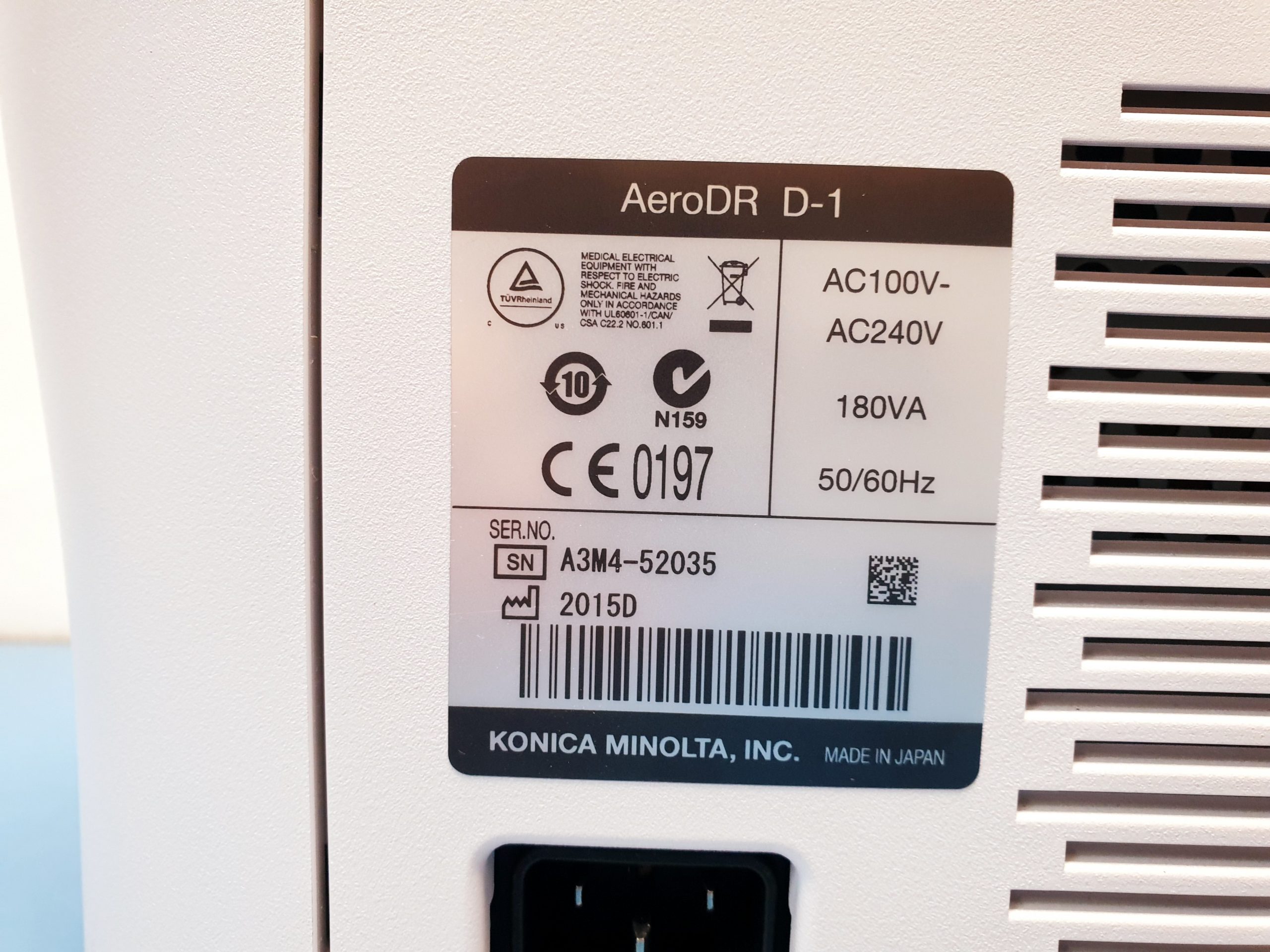 Konica Minolta AeroDR D-1 Digital Radiography DR X-Ray Cassette Battery Charger - mit Konica Miltona – Bild 8