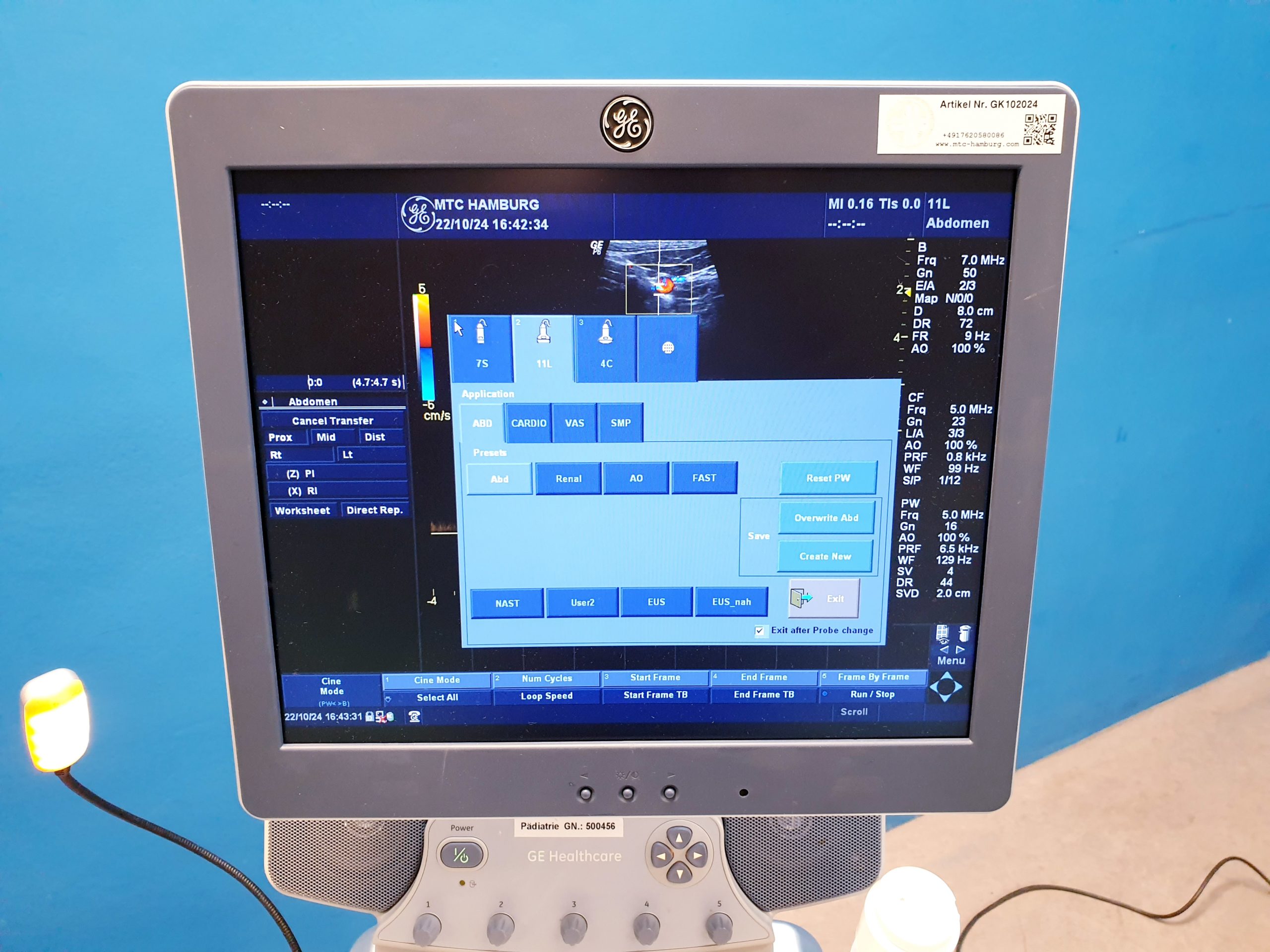 GE LOGIQ P6 Pro +4C+11 + 7S – Kardiomaschine – Bild 13