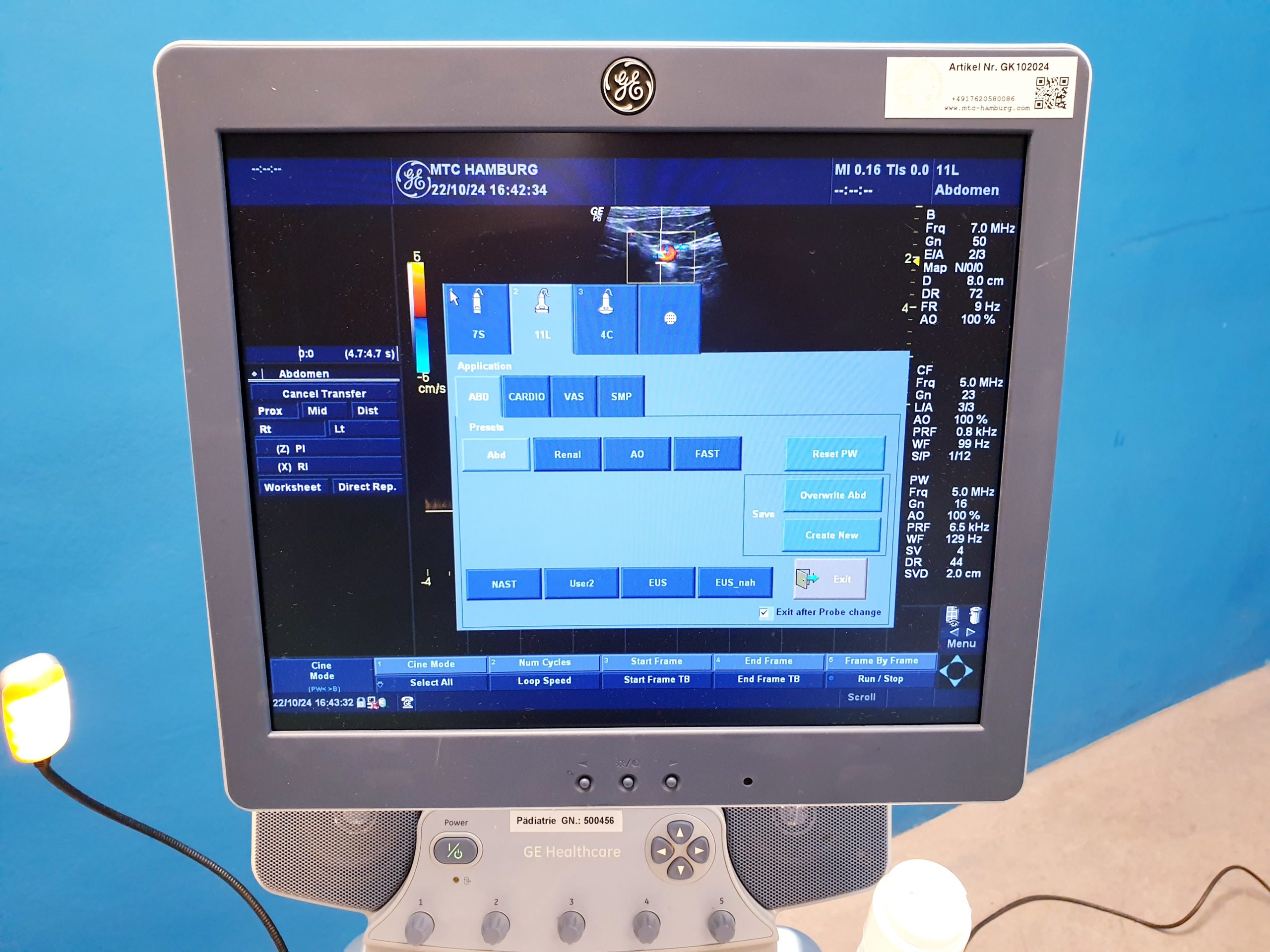 GE LOGIQ P6 Pro +4C+11 + 7S – Kardiomaschine – Bild 14