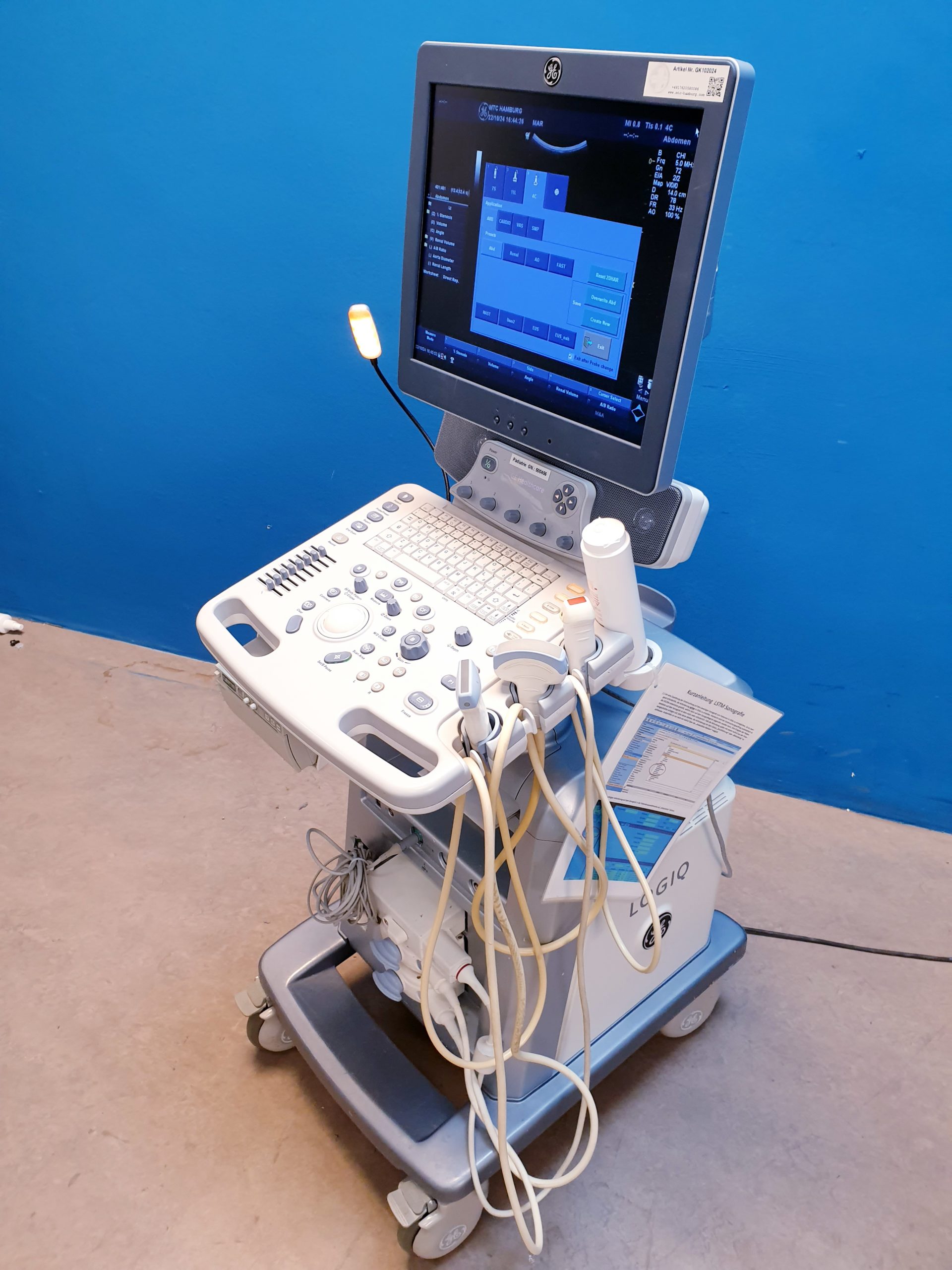 GE LOGIQ P6 Pro +4C+11 + 7S – Kardiomaschine – Bild 25