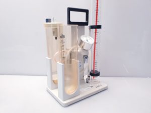 Dräger Behälter Bronchussauger mit Deckel und Manometer - Tragbar