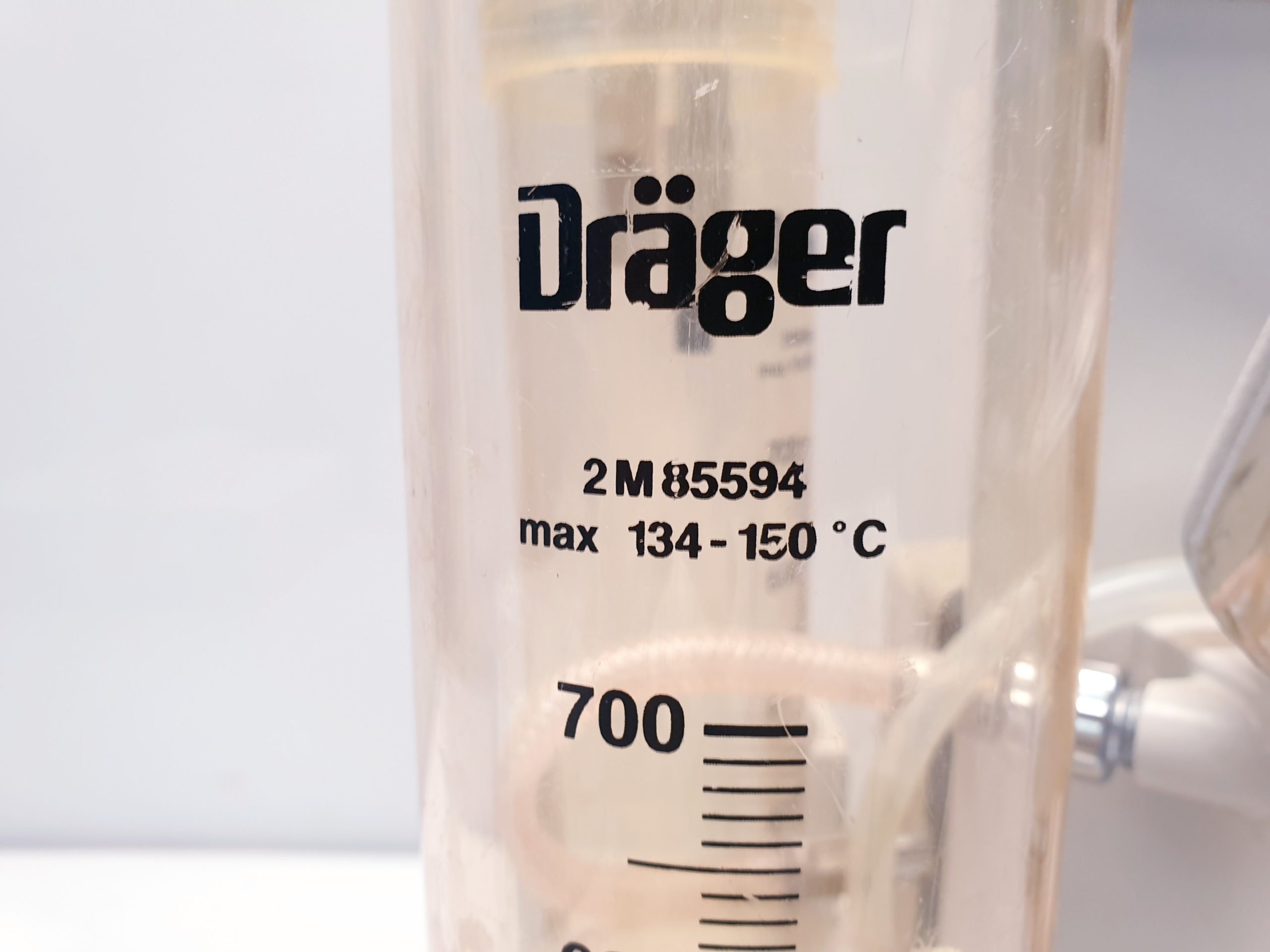Dräger Behälter Bronchussauger mit Deckel und Manometer - Tragbar – Bild 11