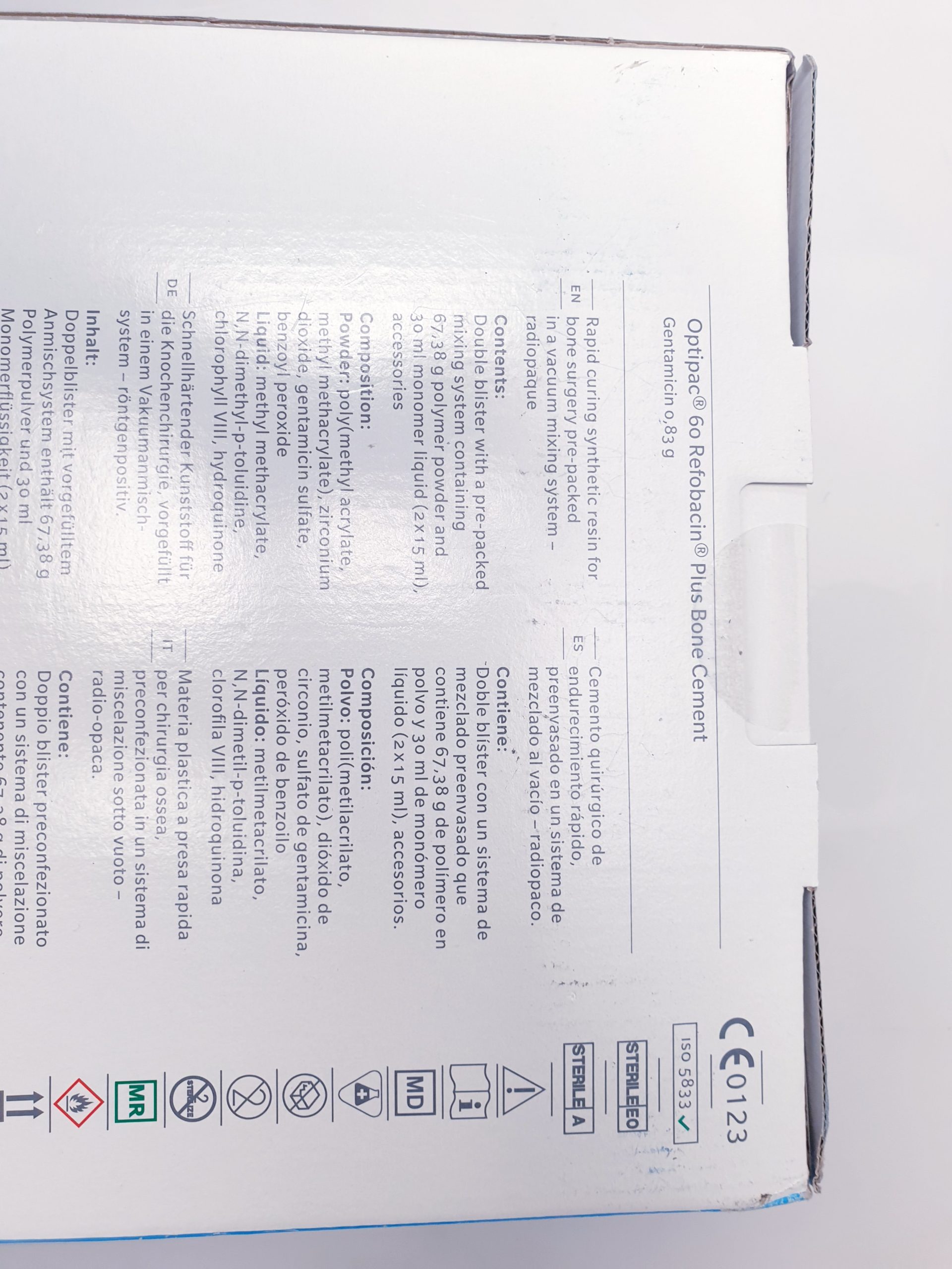 Optipac 60 refobacin bone cement – Bild 6