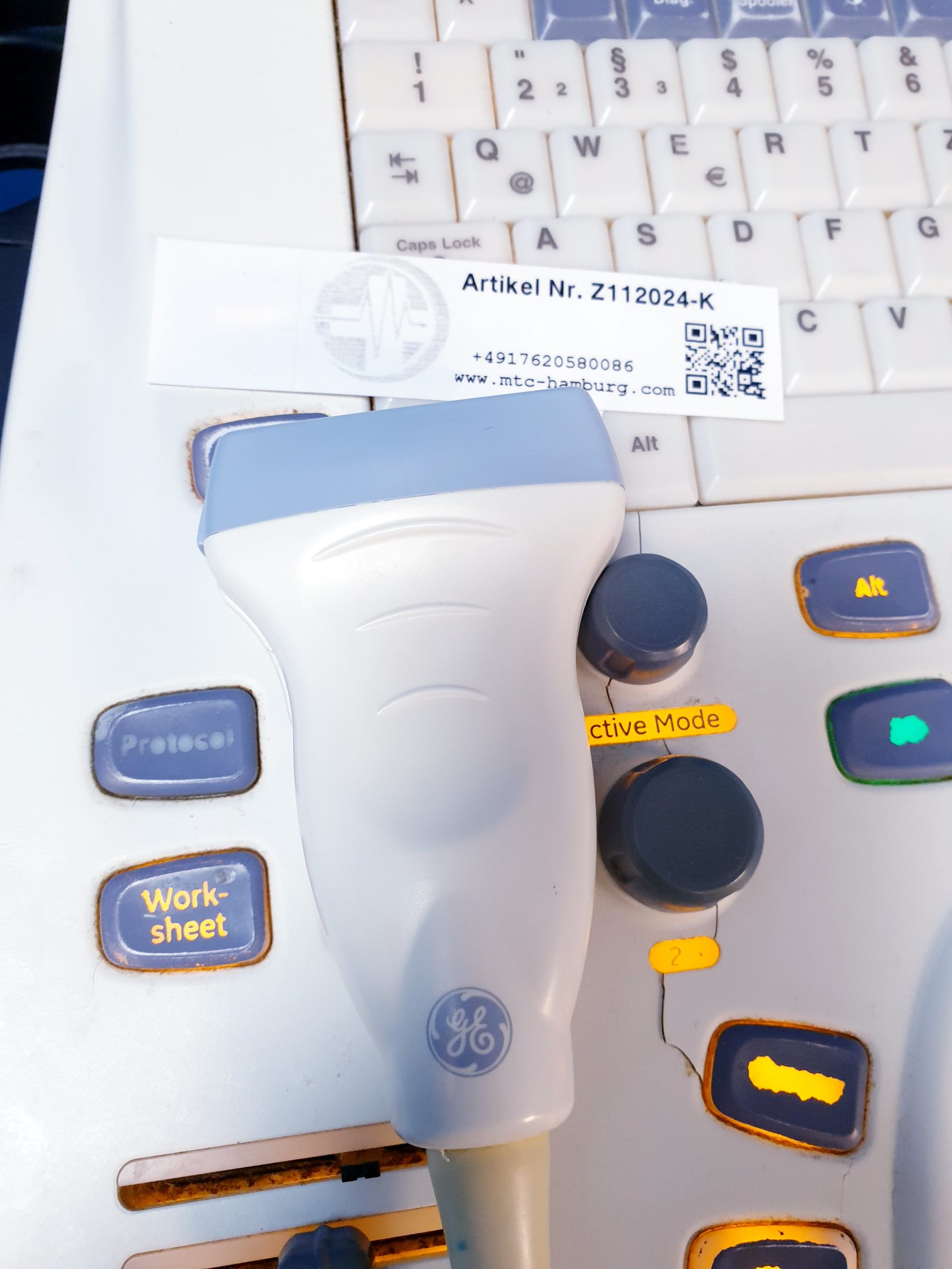 GE 9L-RS Linear Sonde Ultraschallsonde – Bild 3