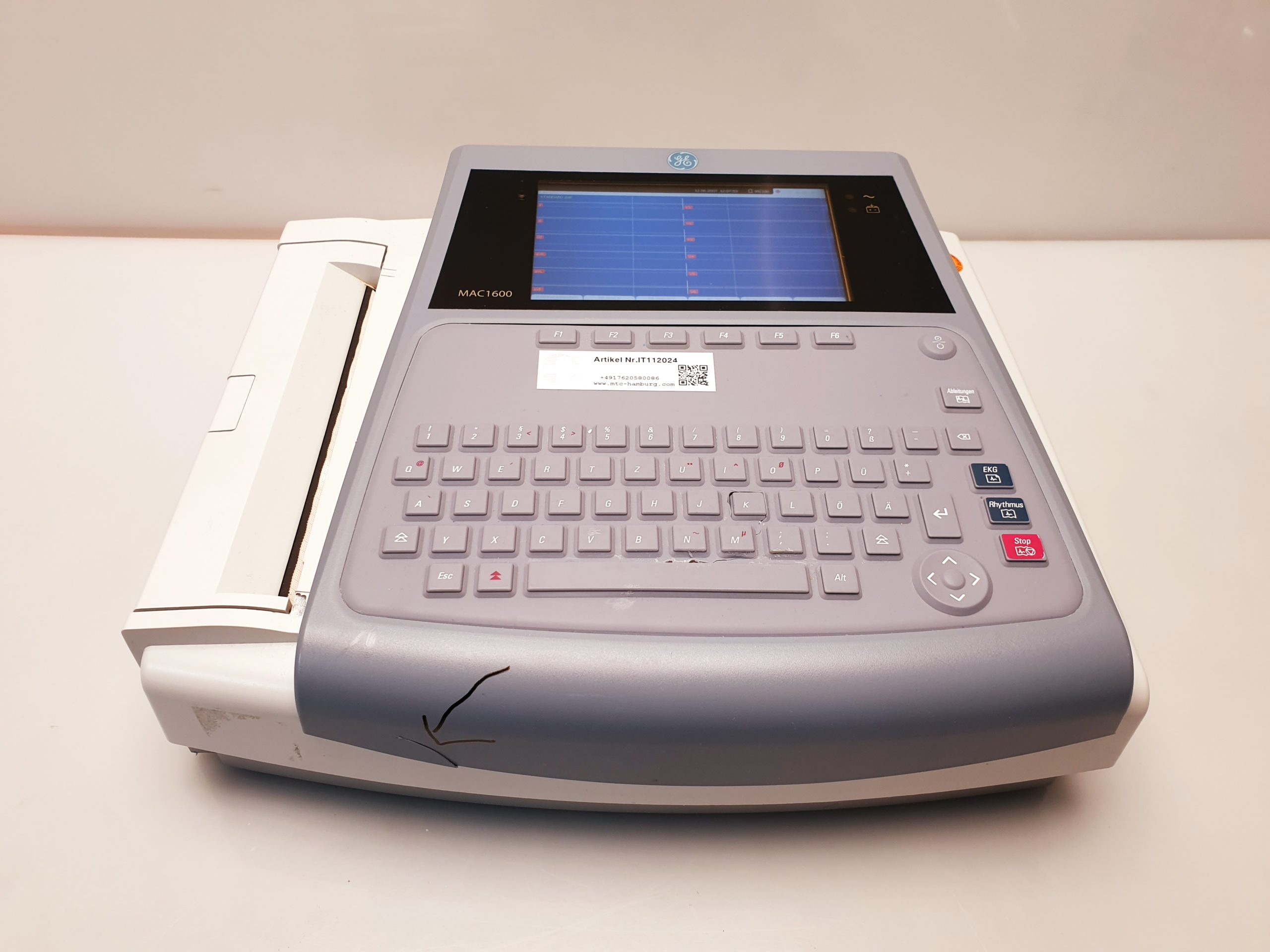 GE MAC 1600 MAC1600 - Defekt