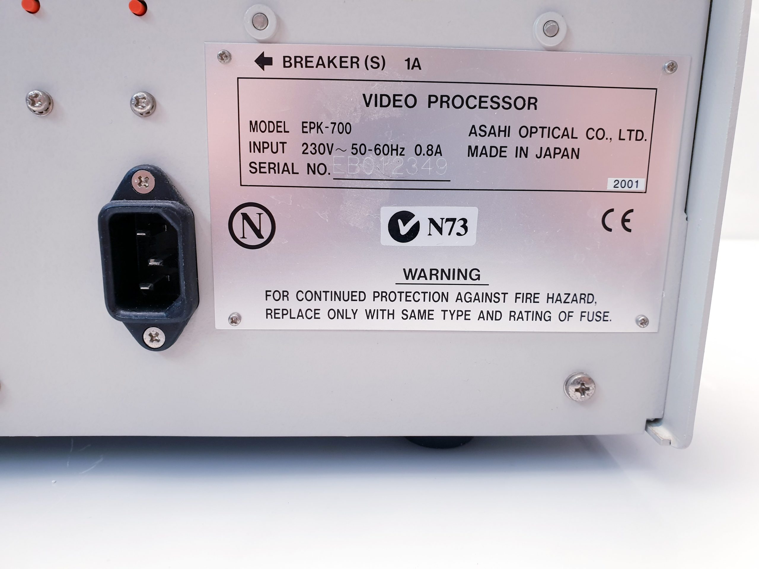 PENTAX EPK-700 Video Endoskopie Prozessor – Bild 7