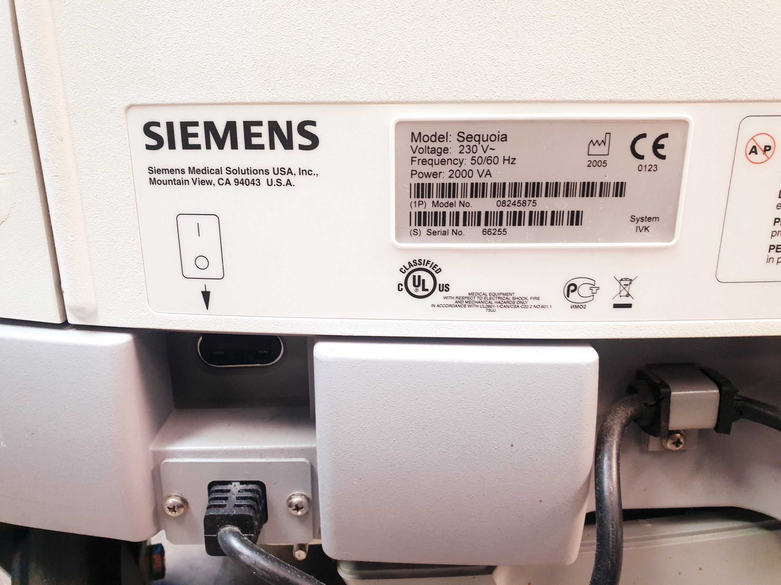 Siemens Acuson Sequoia 512 Farbdoppler + 4V1c + 4C1 + 6L3 – Bild 27