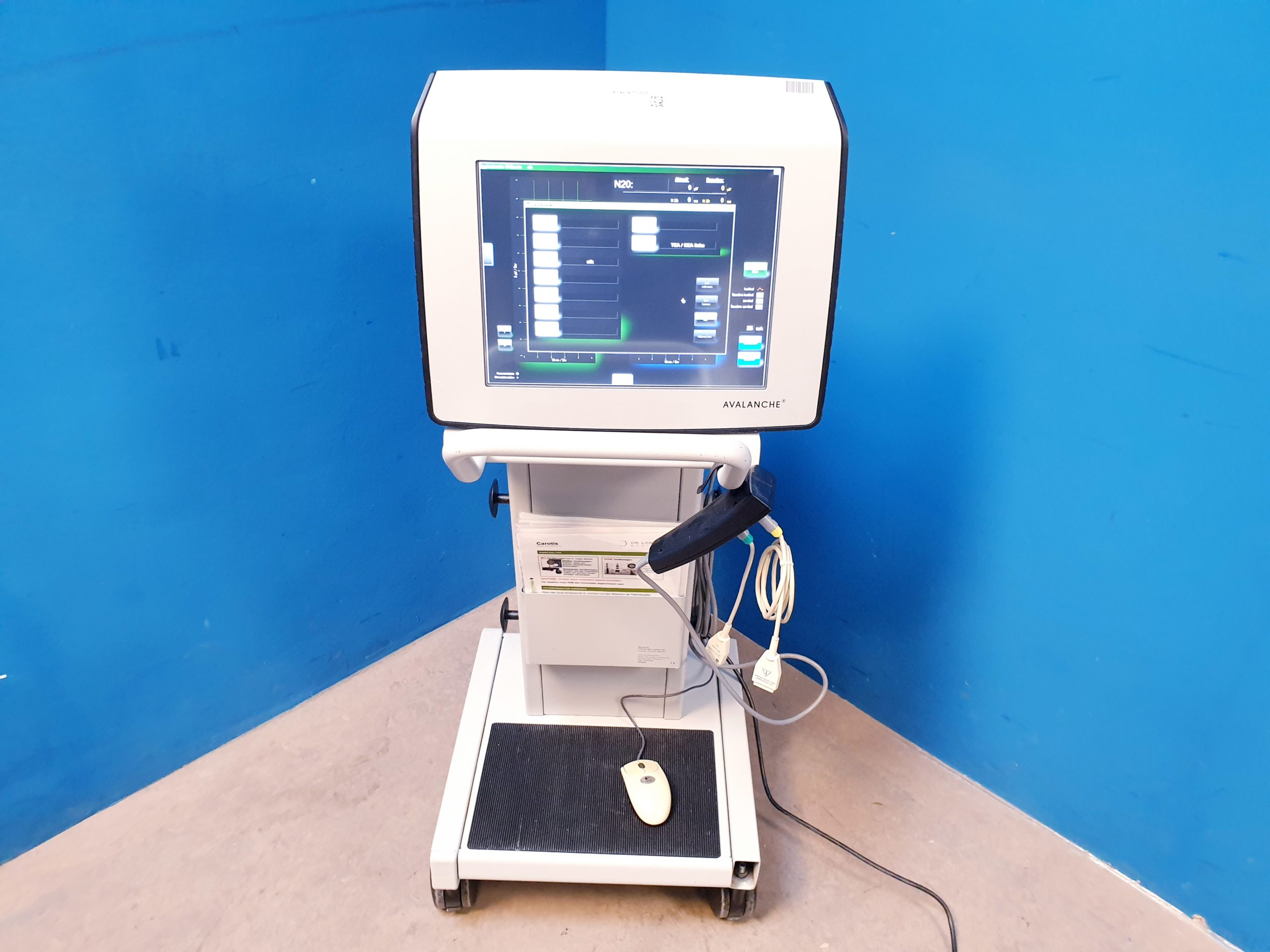 DR. LANGER MEDICAL NERVMONITOR AVALANCHE XT + ZUBEHÖR Diagnoseanzeige – Bild 4