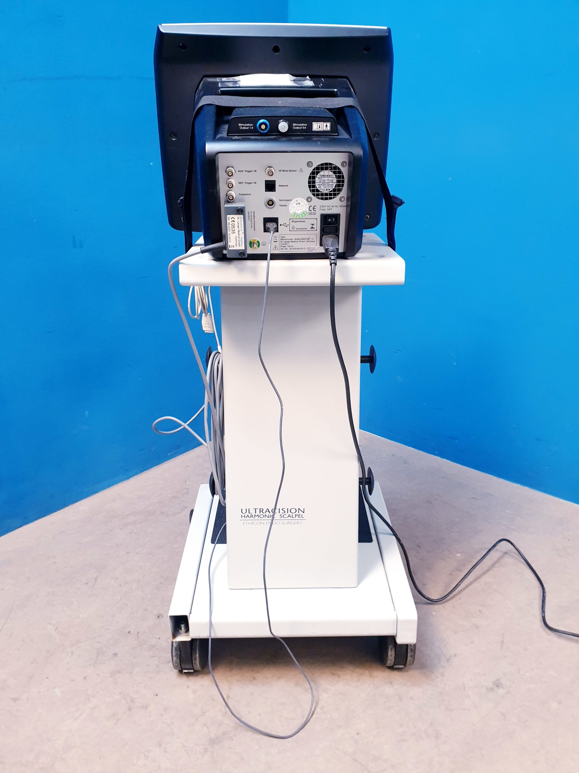 DR. LANGER MEDICAL NERVMONITOR AVALANCHE XT + ZUBEHÖR Diagnoseanzeige – Bild 7