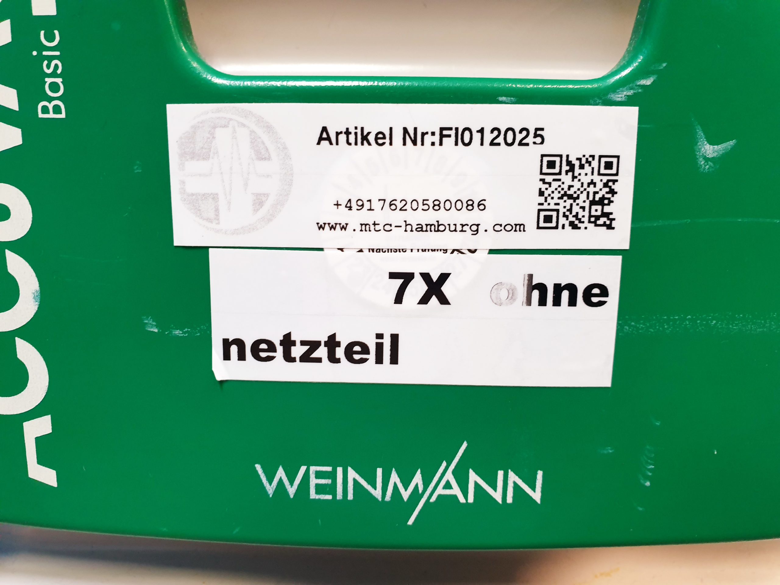 Weinmann ACCUVAC Basic Ohne Netzteil – Bild 4