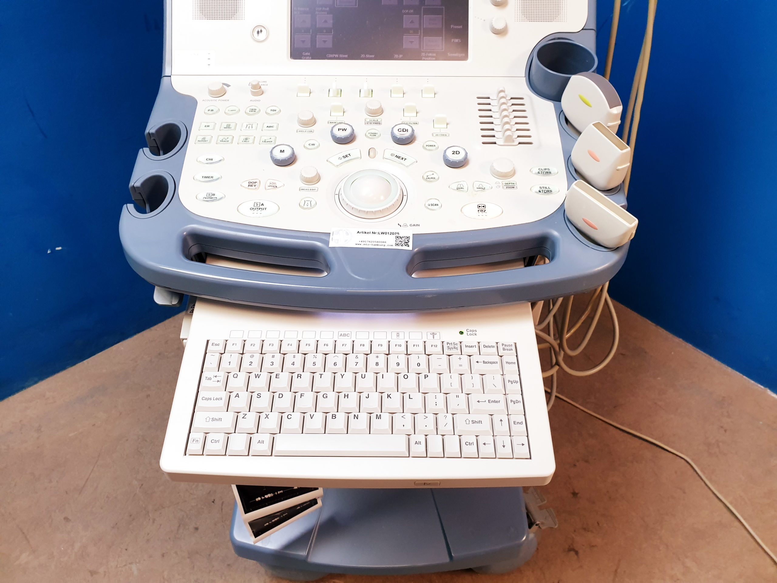 Toshiba SSA-680A Xario XG Farbdoppler PVT-375BT + PLT-805AT + PLT-704SBT – Bild 6