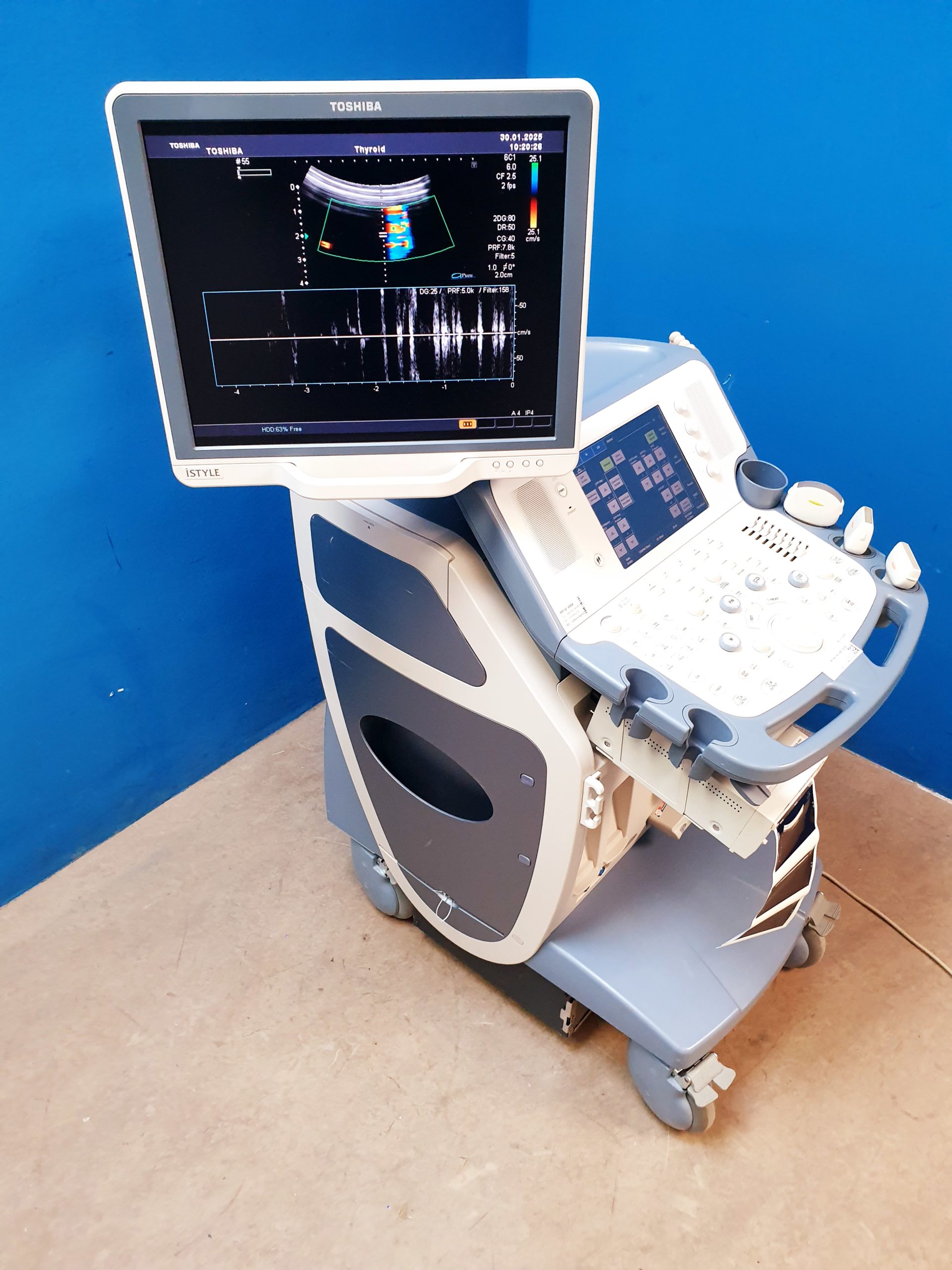 Toshiba SSA-680A Xario XG Farbdoppler PVT-375BT + PLT-805AT + PLT-704SBT – Bild 23