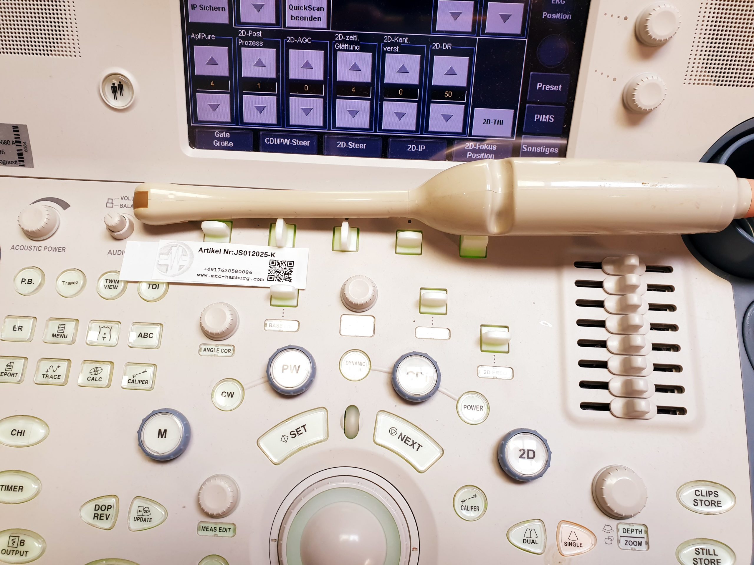 Toshiba 9C3 - PVT-661VT - Endovaginale – Bild 3