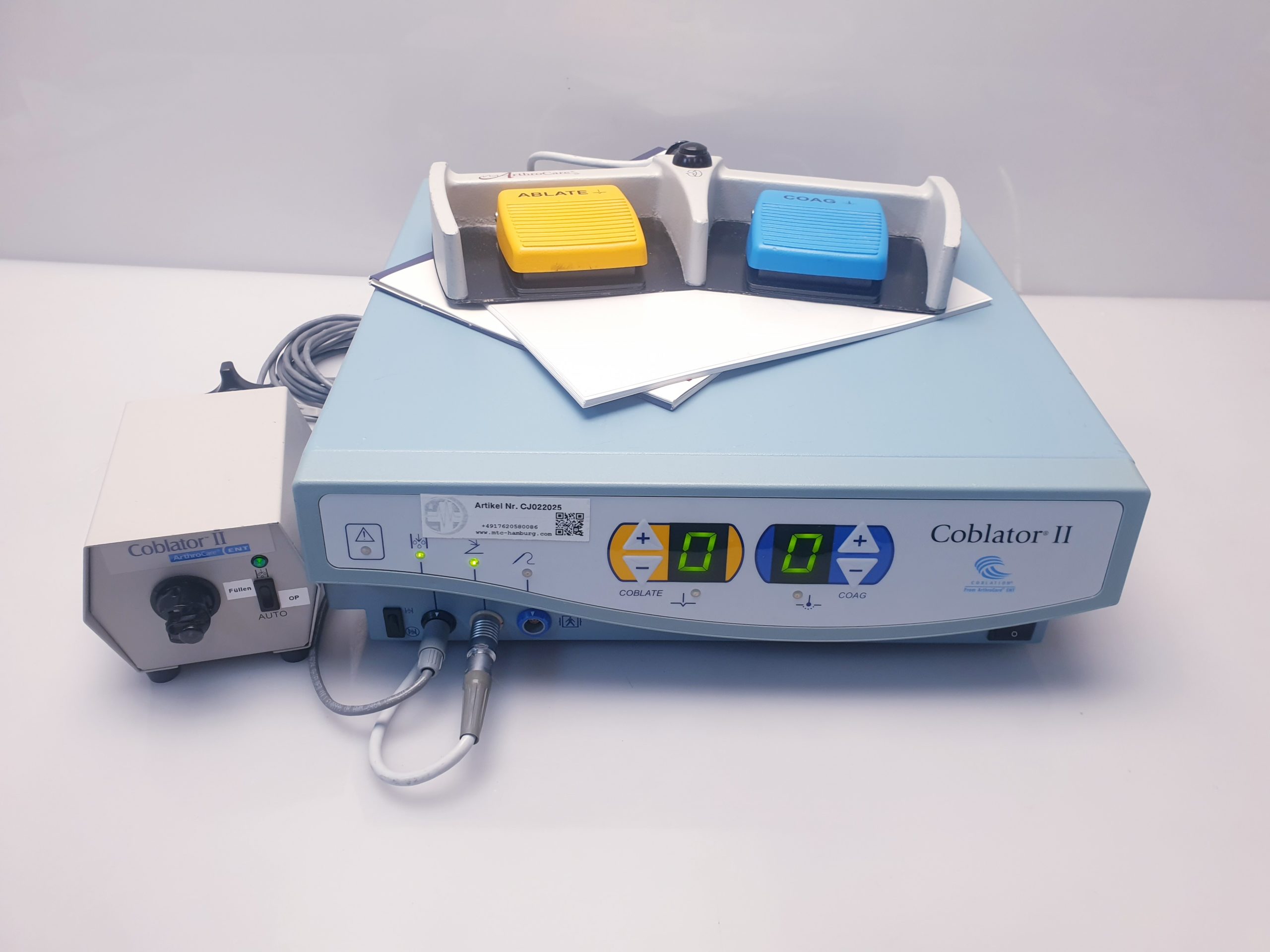 Arthocare COBLATOR II ENT