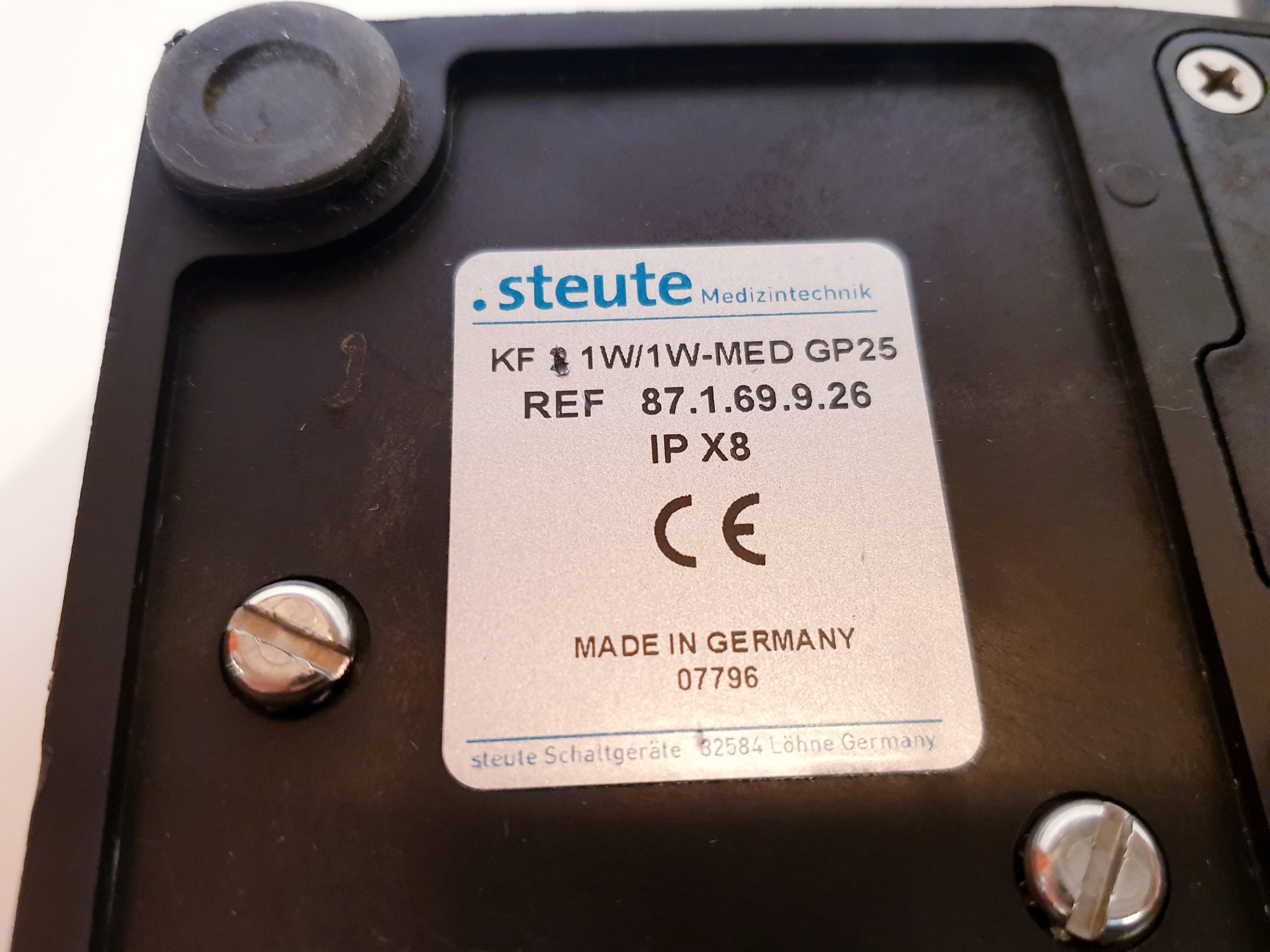 Siemens Steute arcadis standard Fußpedal Für C bogen – Bild 11