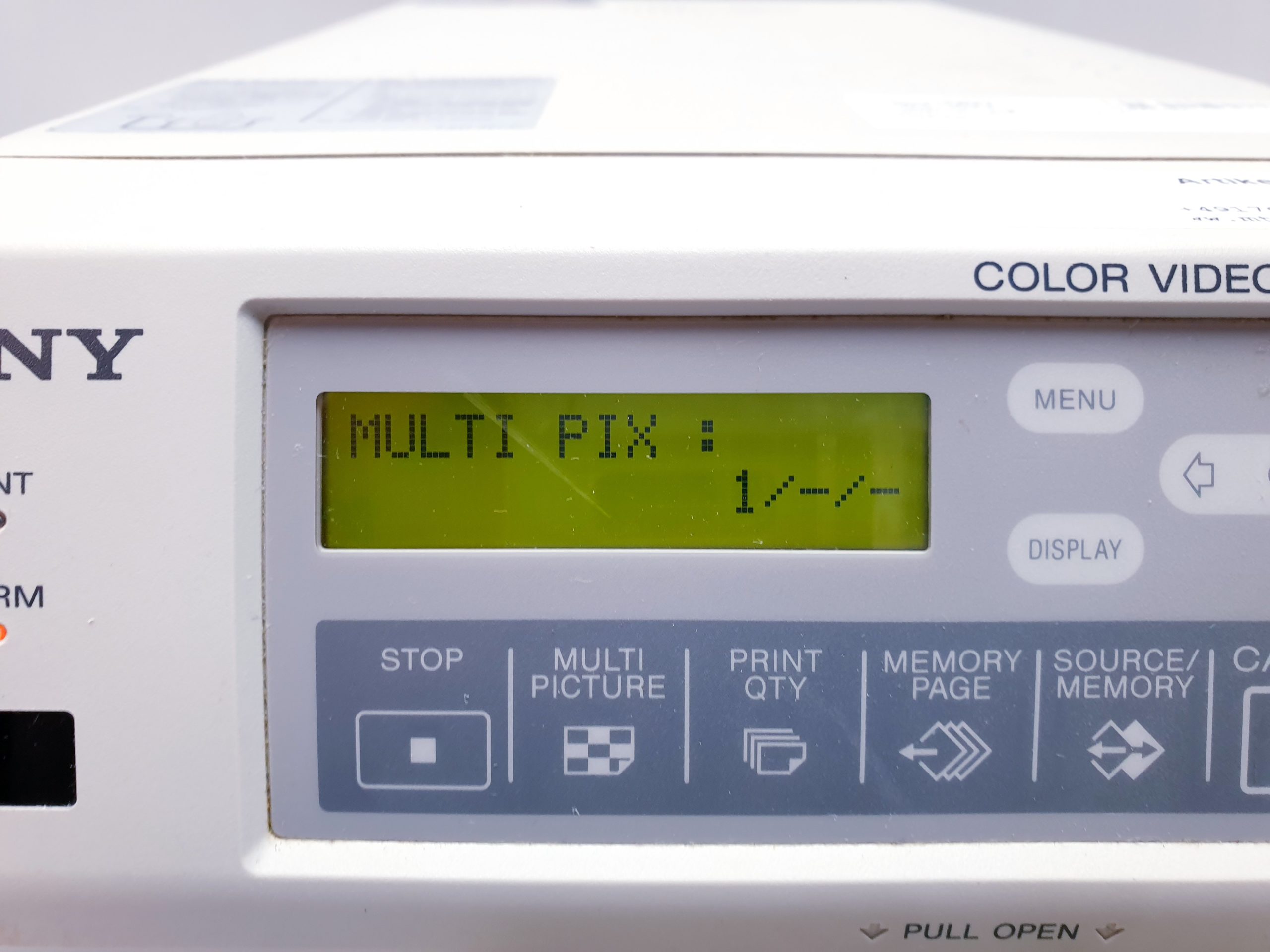 Sony UP-21MD Color Video Printer – Bild 13