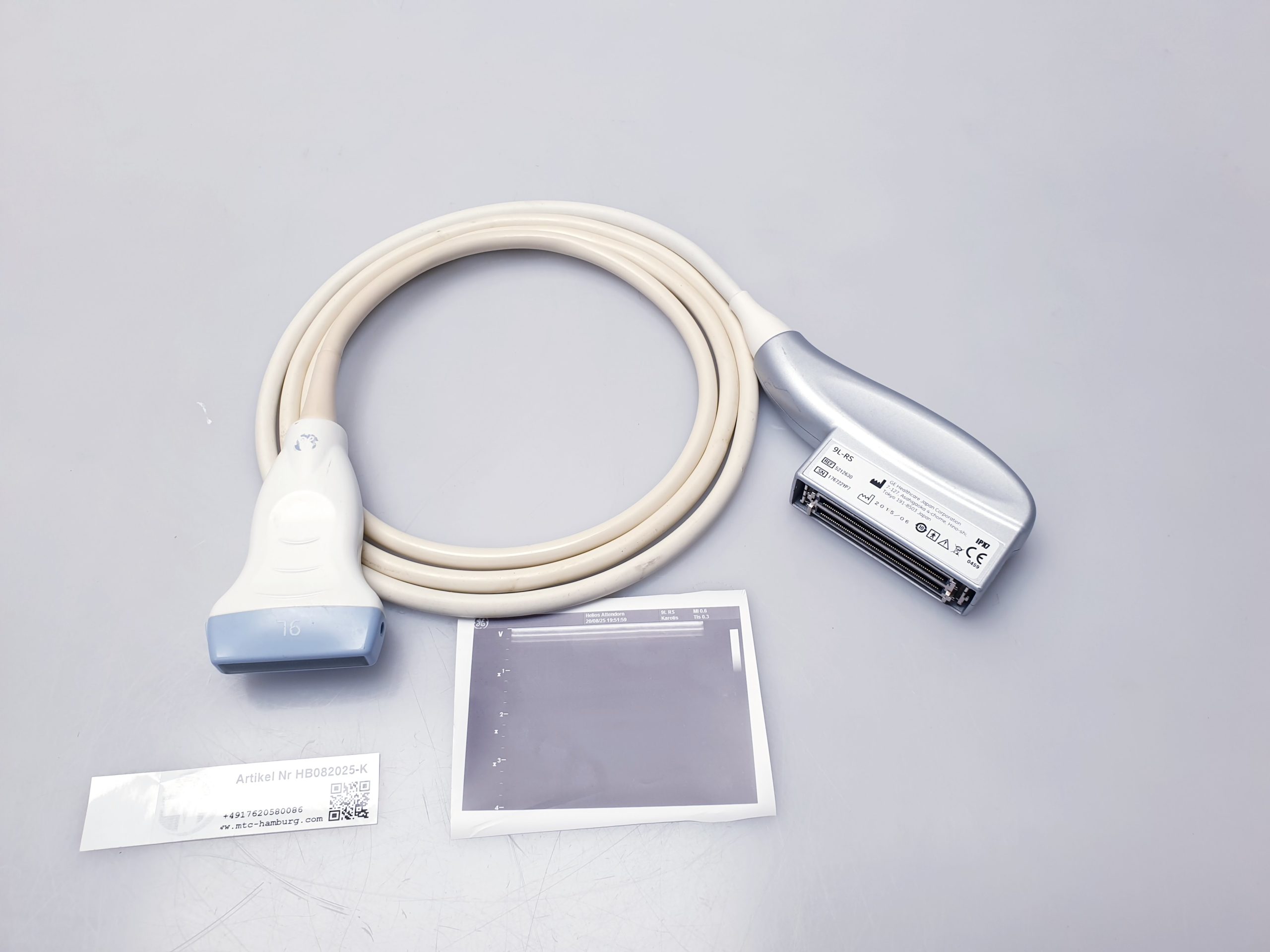 GE 9L-RS Linear Sonde Ultraschallsonde – Bild 17