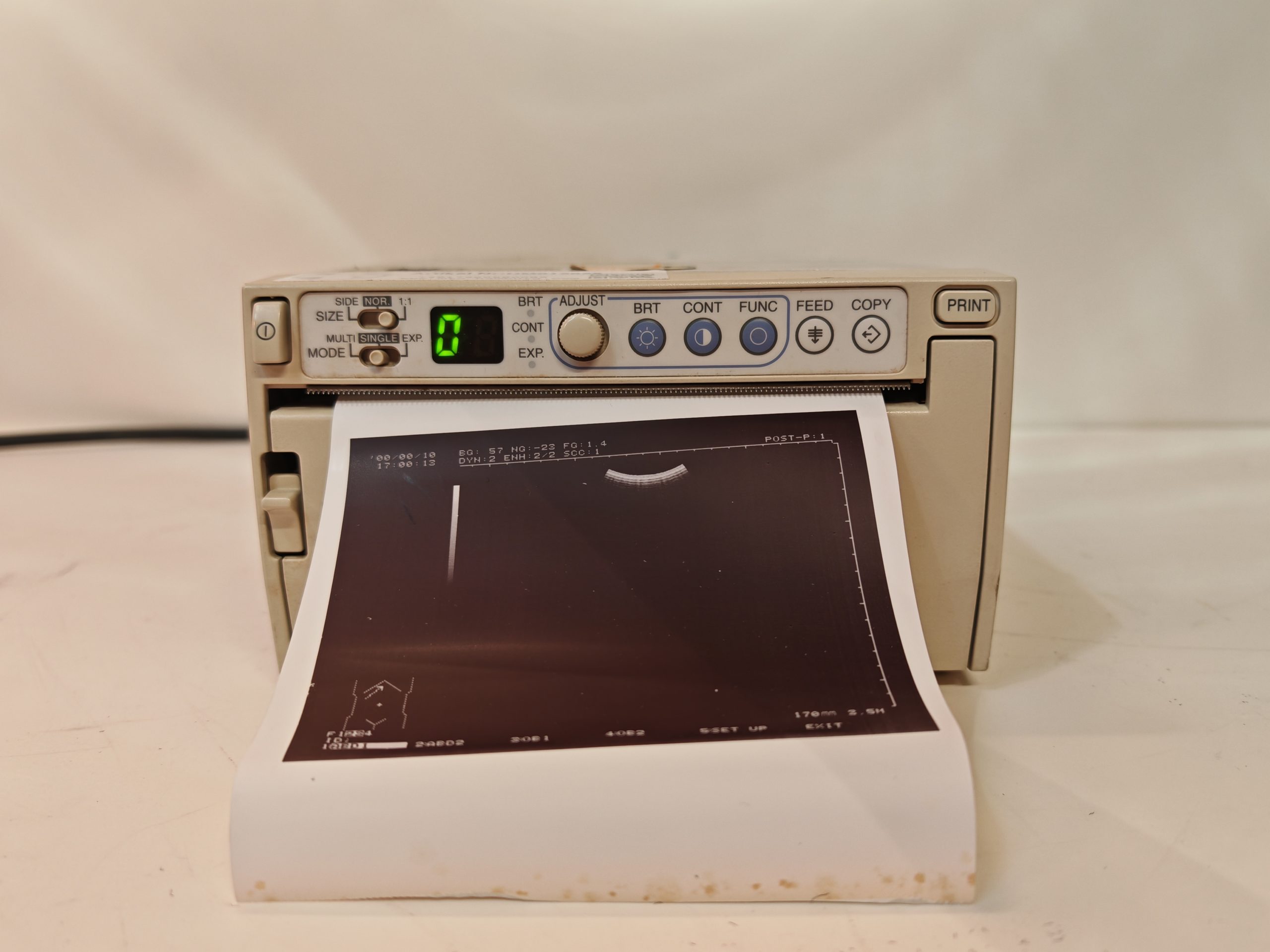 Mitsubishi P91 Monochrom Thermal Drucker – Bild 3