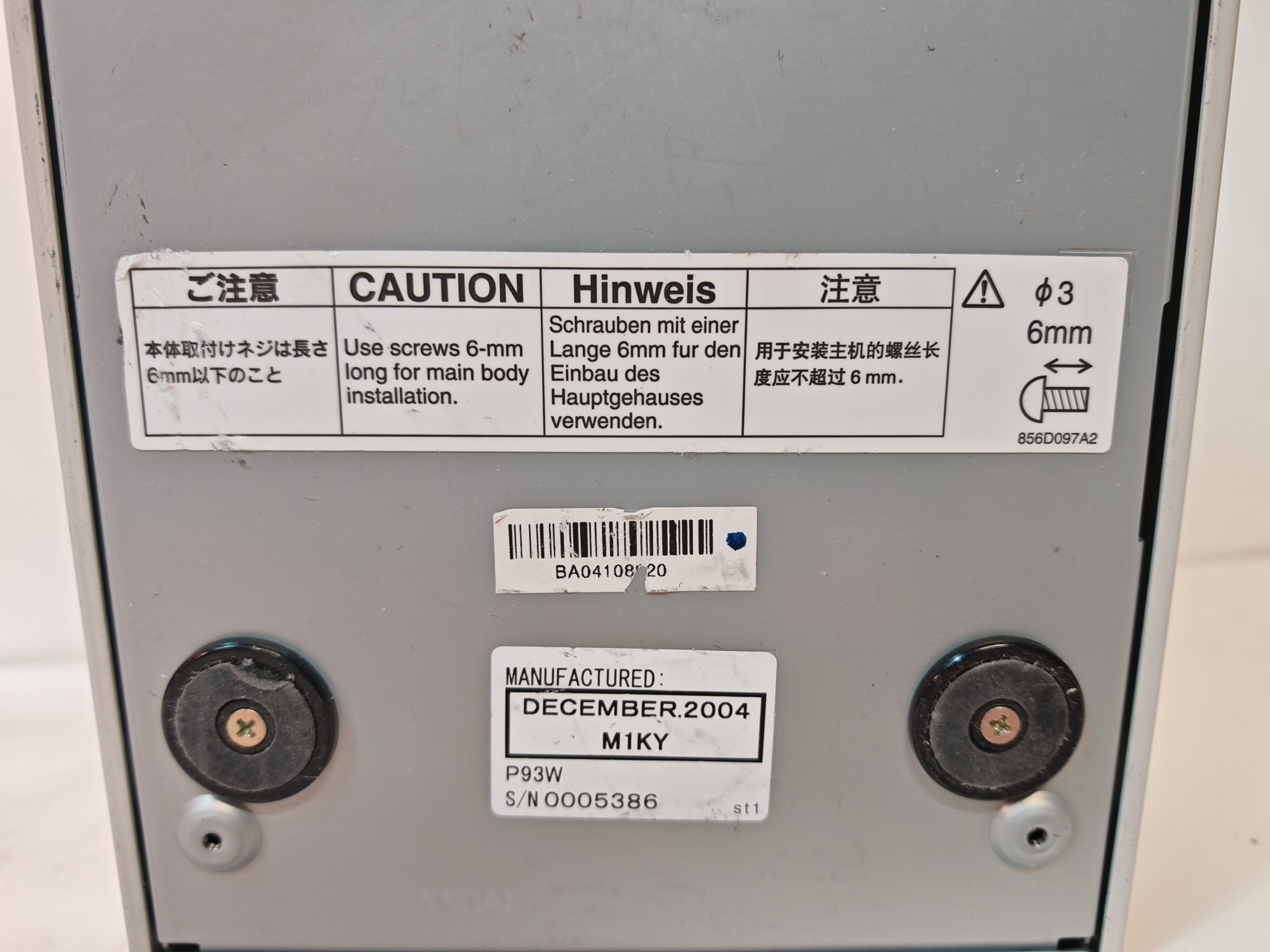 Mitsubishi P91 Monochrom Thermal Drucker – Bild 8