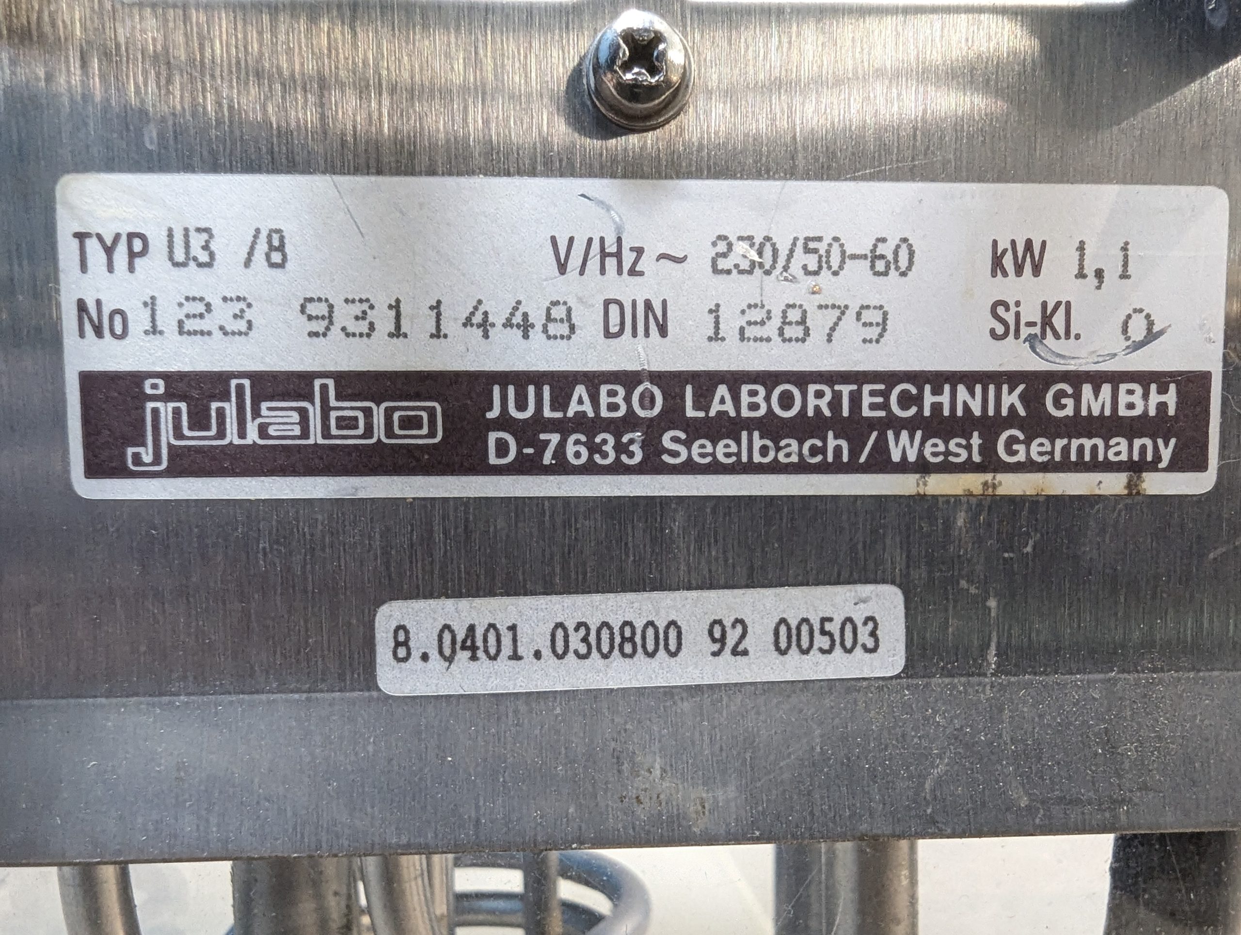 Julabo Exatherm U3 electronic Umwälzthermostat mit Bad – Bild 11