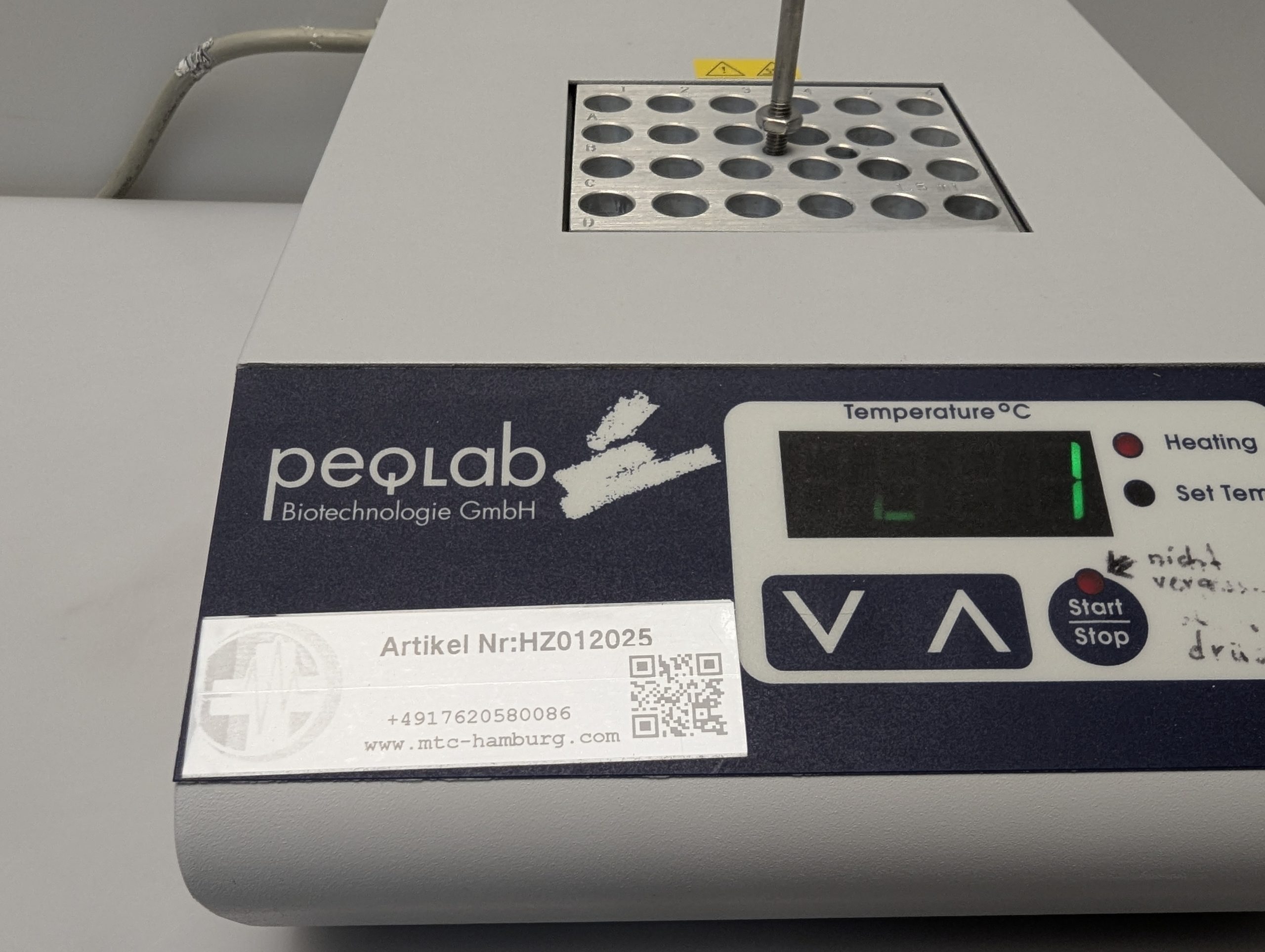 PEQLAB Biotechnologie 91-D1100 Blockheizthermostate – Bild 2