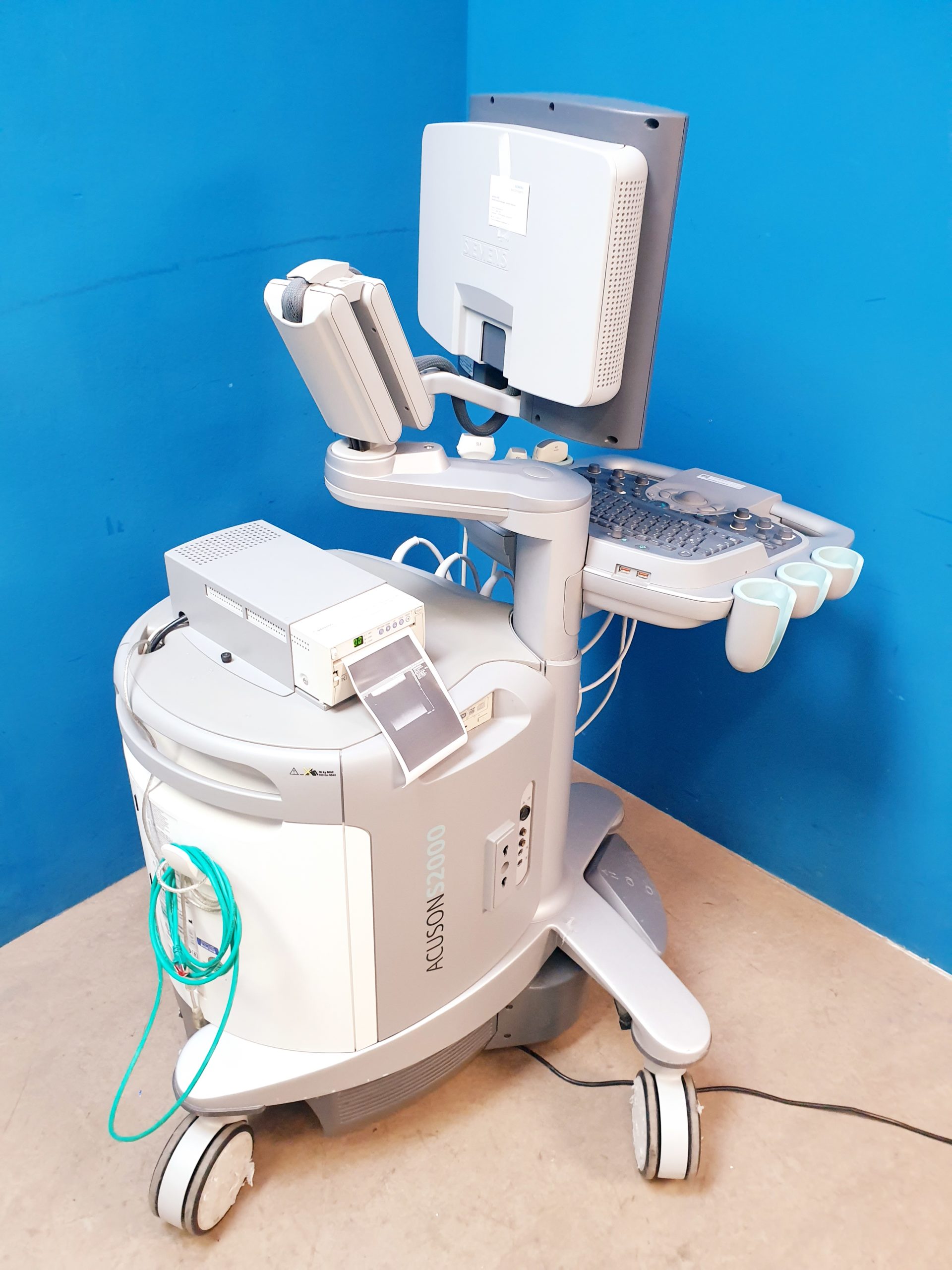 Siemens Acuson S2000 Baujahr 2011 mit drei Sonden Acuson 9L4, Acuson 4V1c, Acuson 4C1, – Bild 24