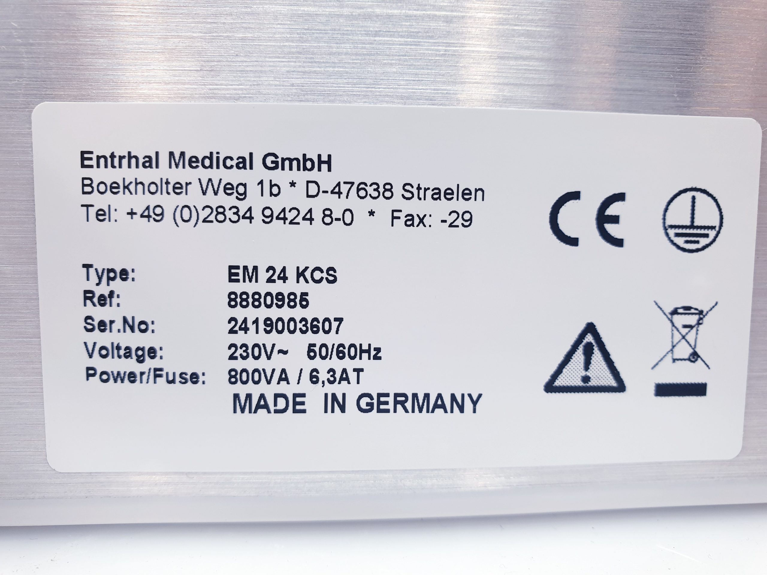 Entrhal EM24KCS Folienschweizgerät - Siegelgerät – Bild 12
