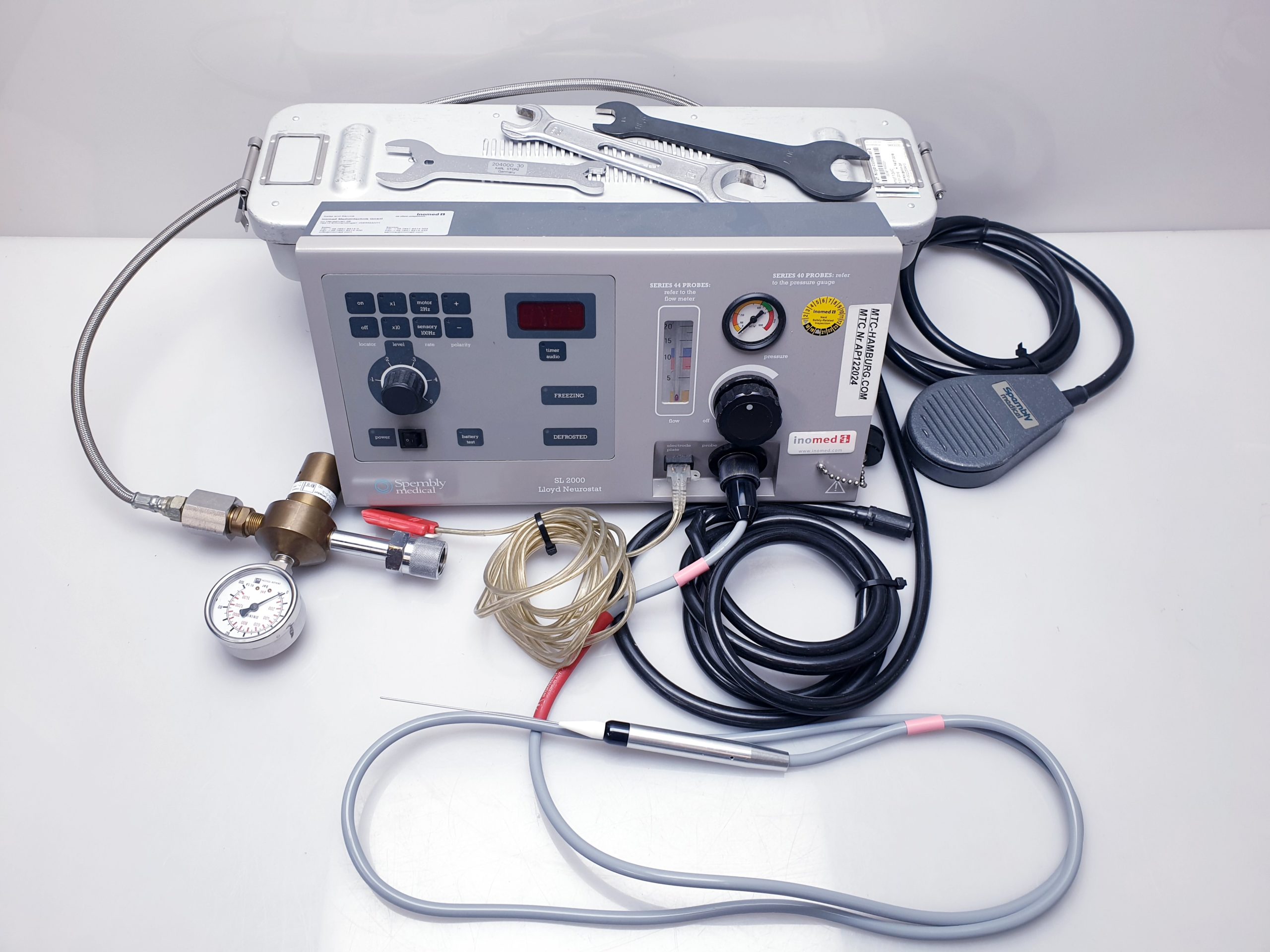 Inomed SL 2000 SL2000 Kryodenervation Neurostat Spembly medical mit 1 Sonde – Bild 4