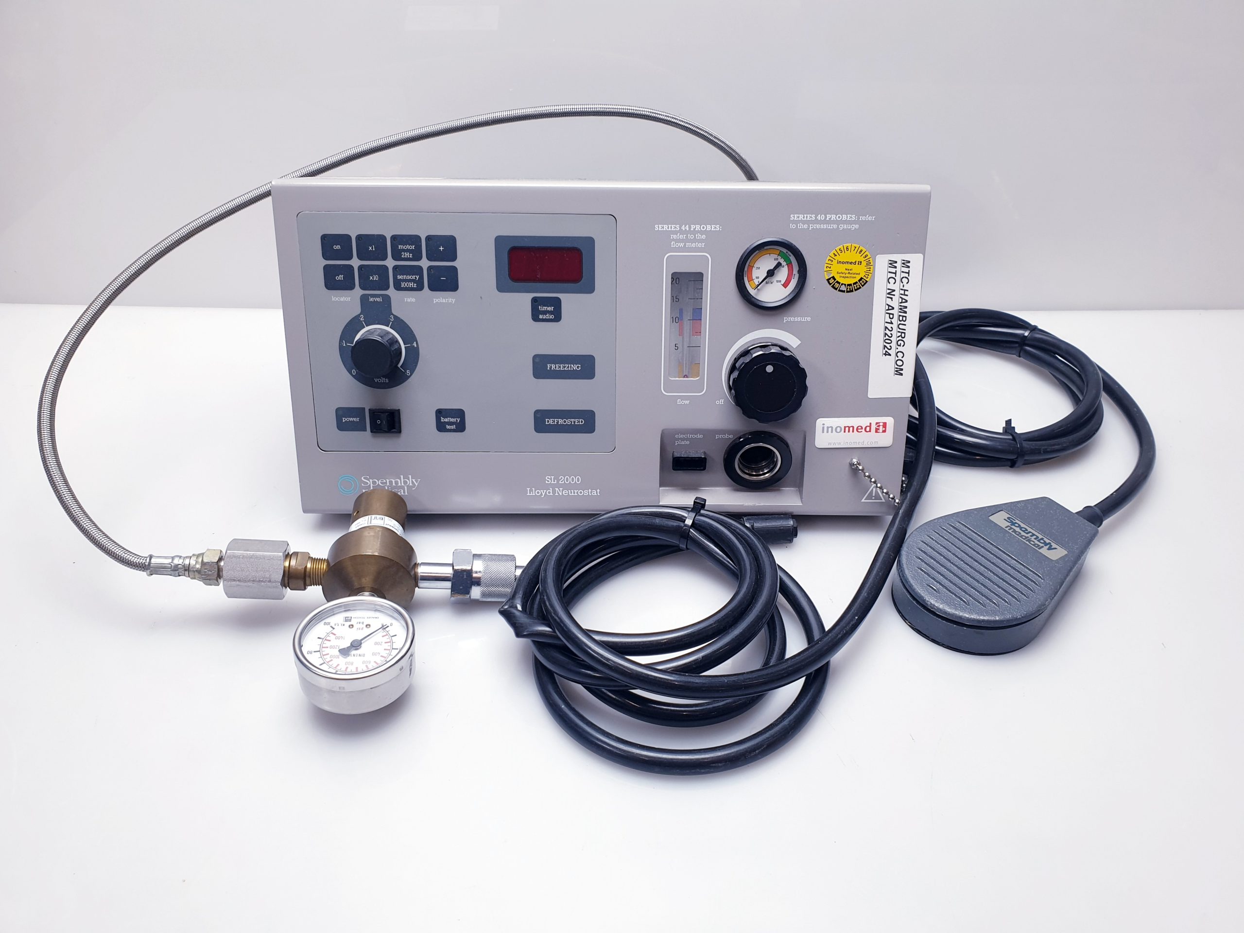 Inomed SL 2000 SL2000 Kryodenervation Neurostat Spembly medical mit 1 Sonde – Bild 5