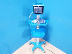 GE Carescape VC150 SpO2 + NiBp Vitaldatenmonitor mit Gerätewagen
