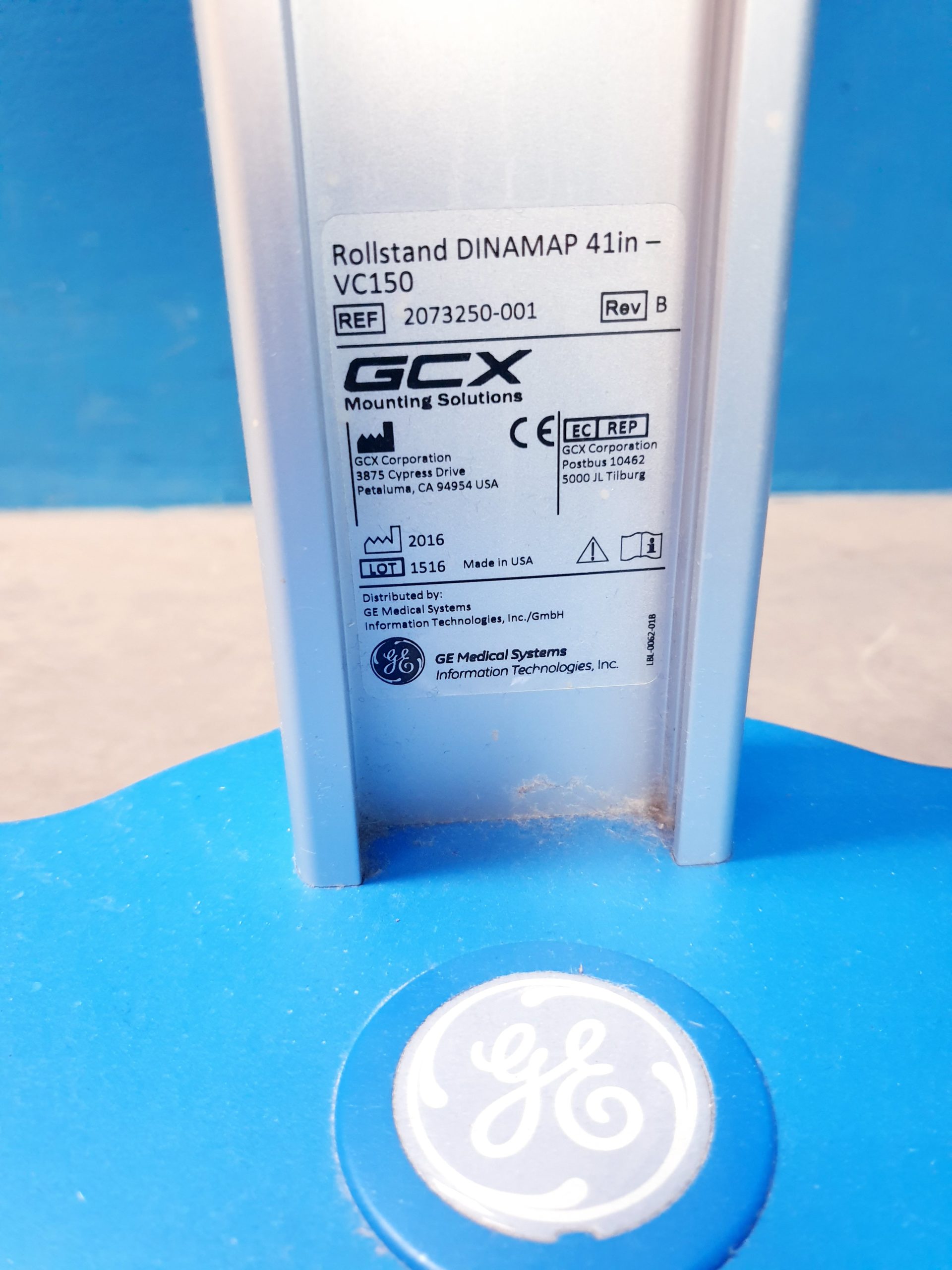 GE Carescape VC150 SpO2 + NiBp Vitaldatenmonitor mit Gerätewagen – Bild 9