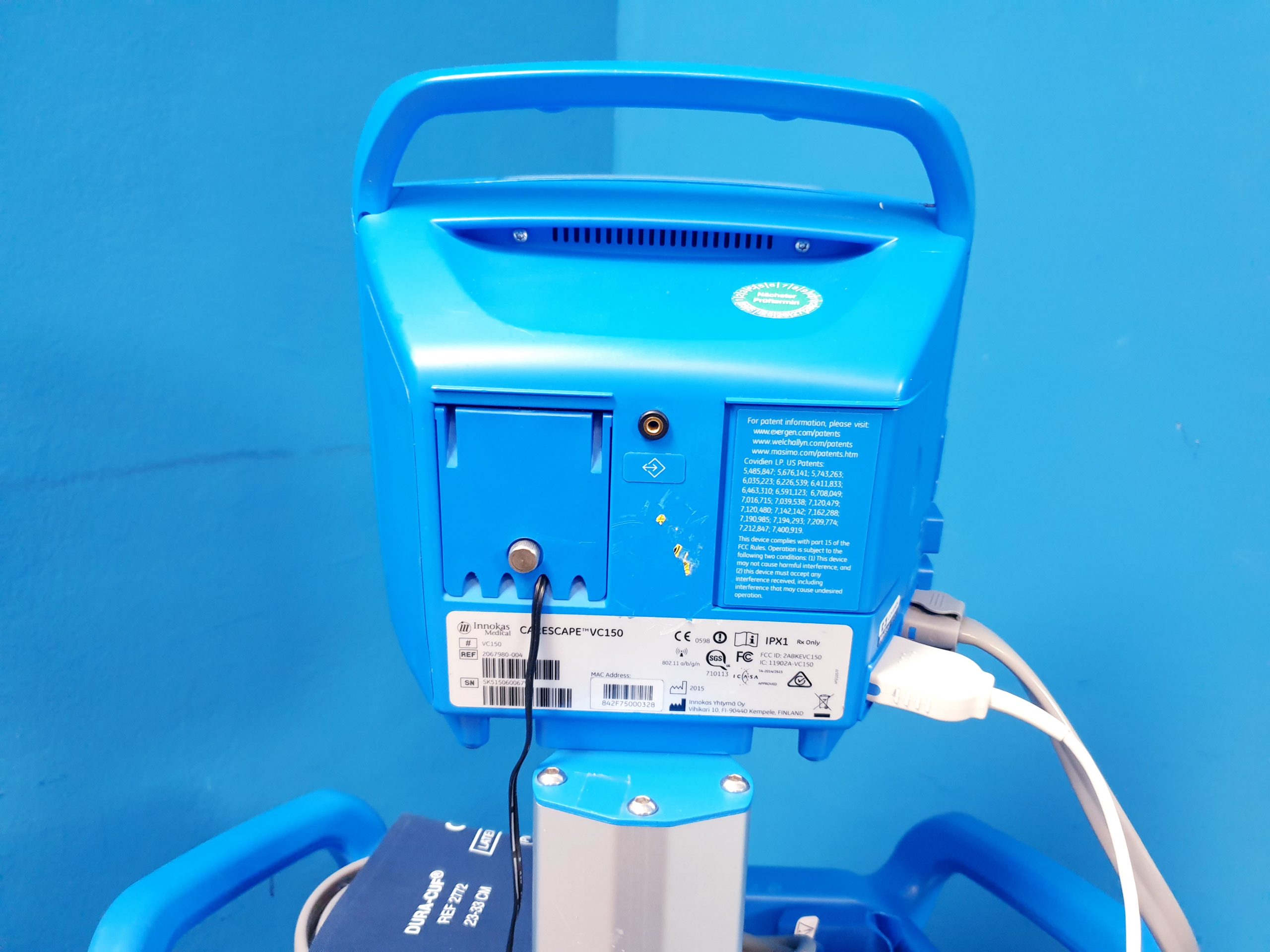 GE Carescape VC150 SpO2 + NiBp Vitaldatenmonitor mit Gerätewagen – Bild 11