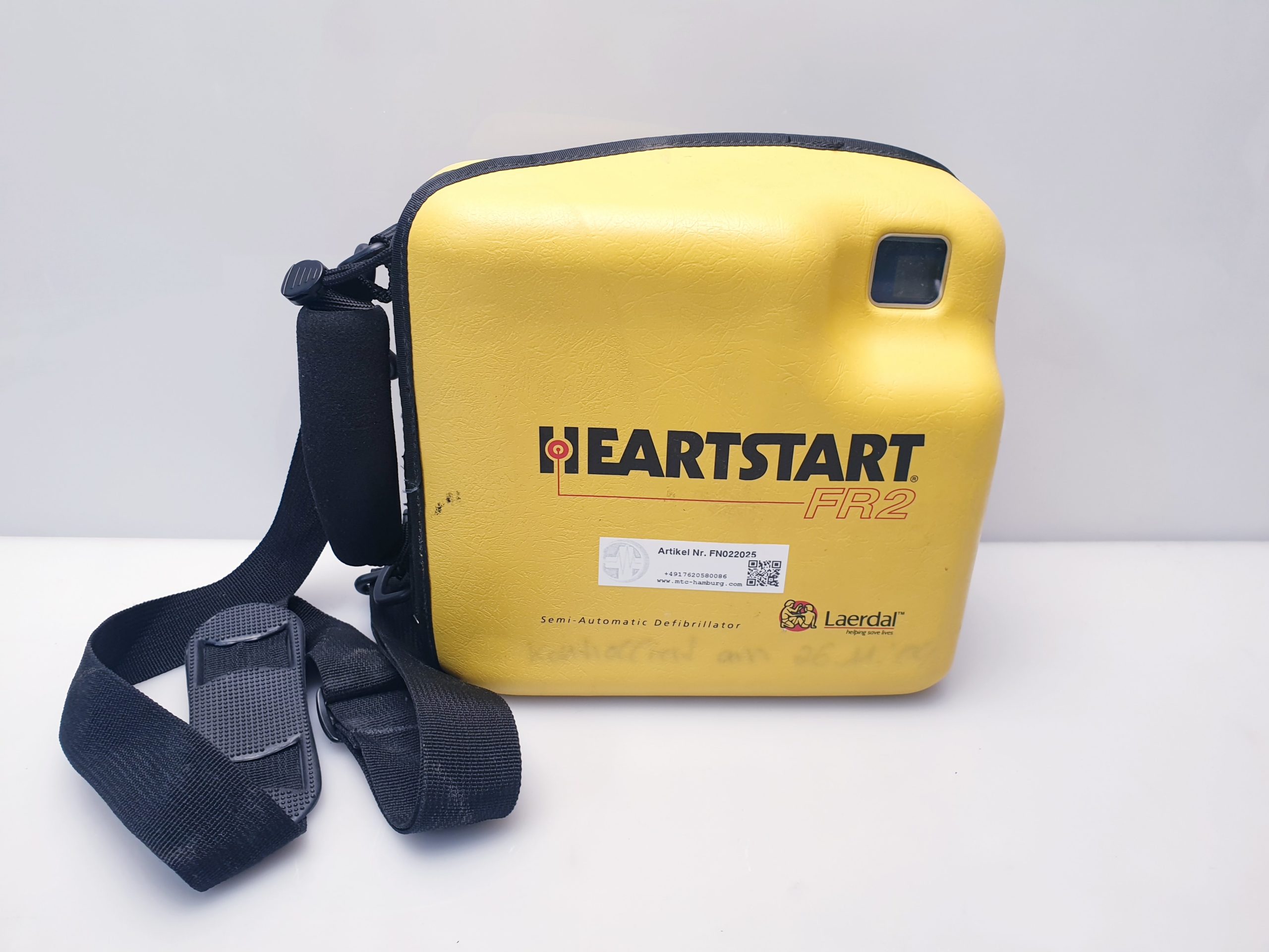 Laerdal heartstart fr2 semi automatic Defibrillator mit Batterie – Bild 3