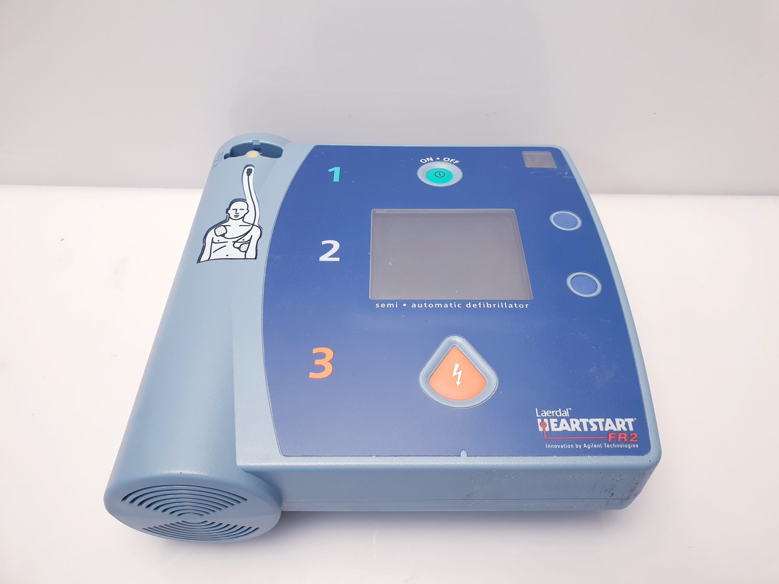 Laerdal heartstart fr2 semi automatic Defibrillator mit Batterie – Bild 5