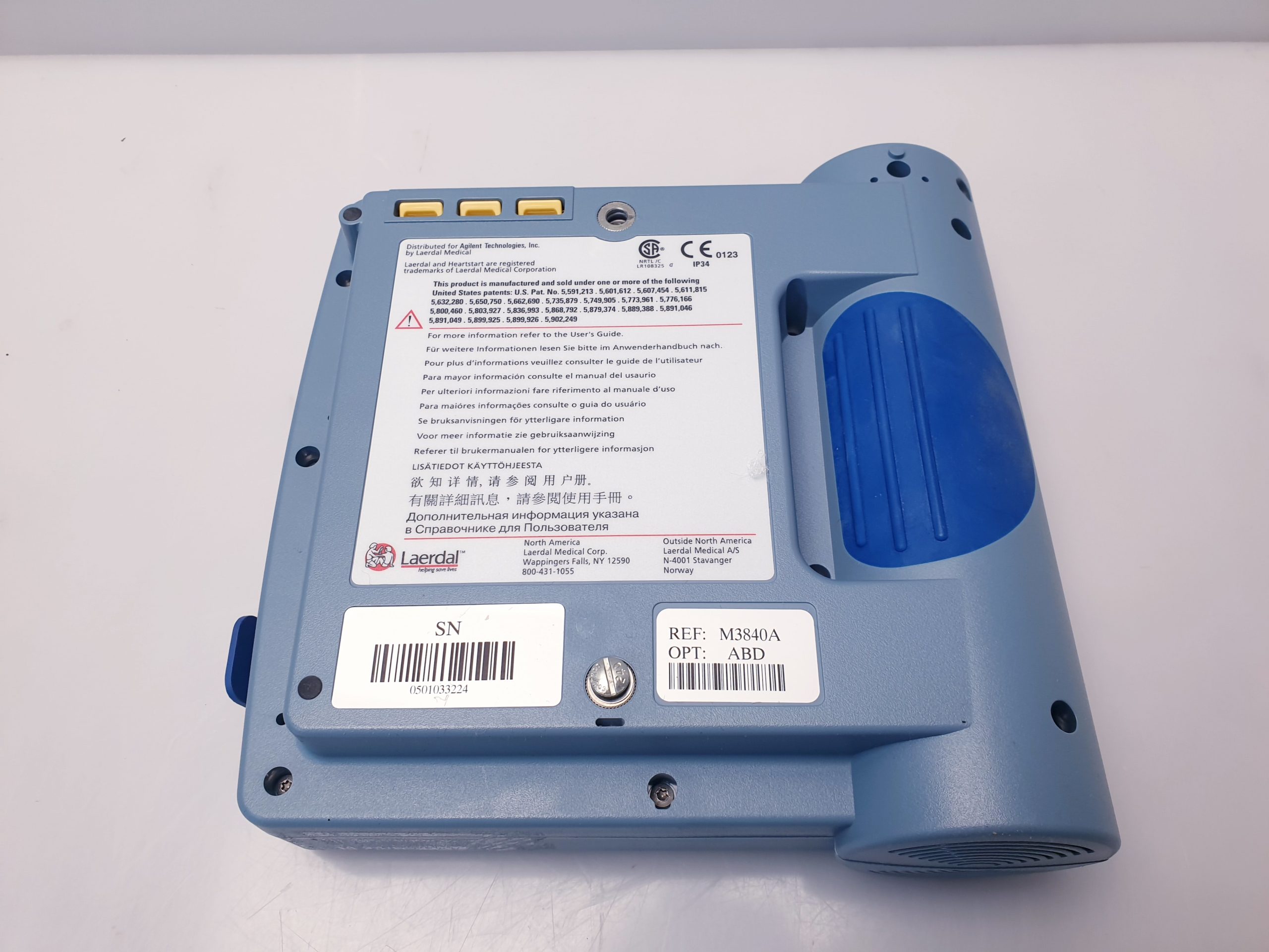 Laerdal heartstart fr2 semi automatic Defibrillator mit Batterie – Bild 7