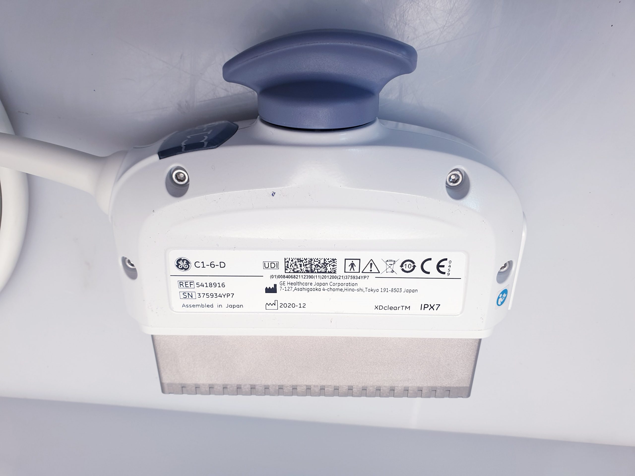 GE C1-6-D Ultraschallsonde Convex Sonde - DOM 2020 - DEFEKT – Bild 10