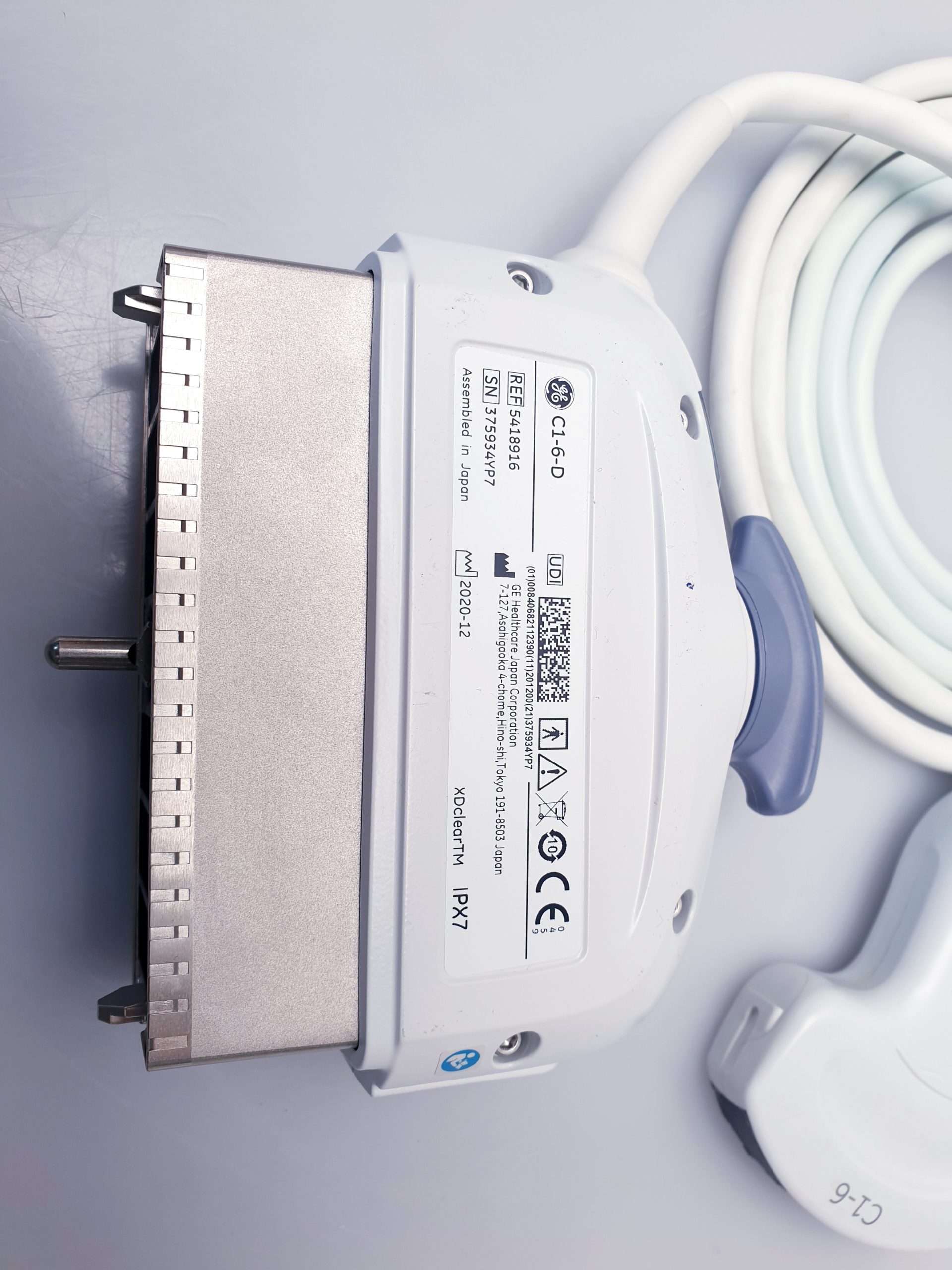 GE C1-6-D Ultraschallsonde Convex Sonde - DOM 2020 - DEFEKT – Bild 11