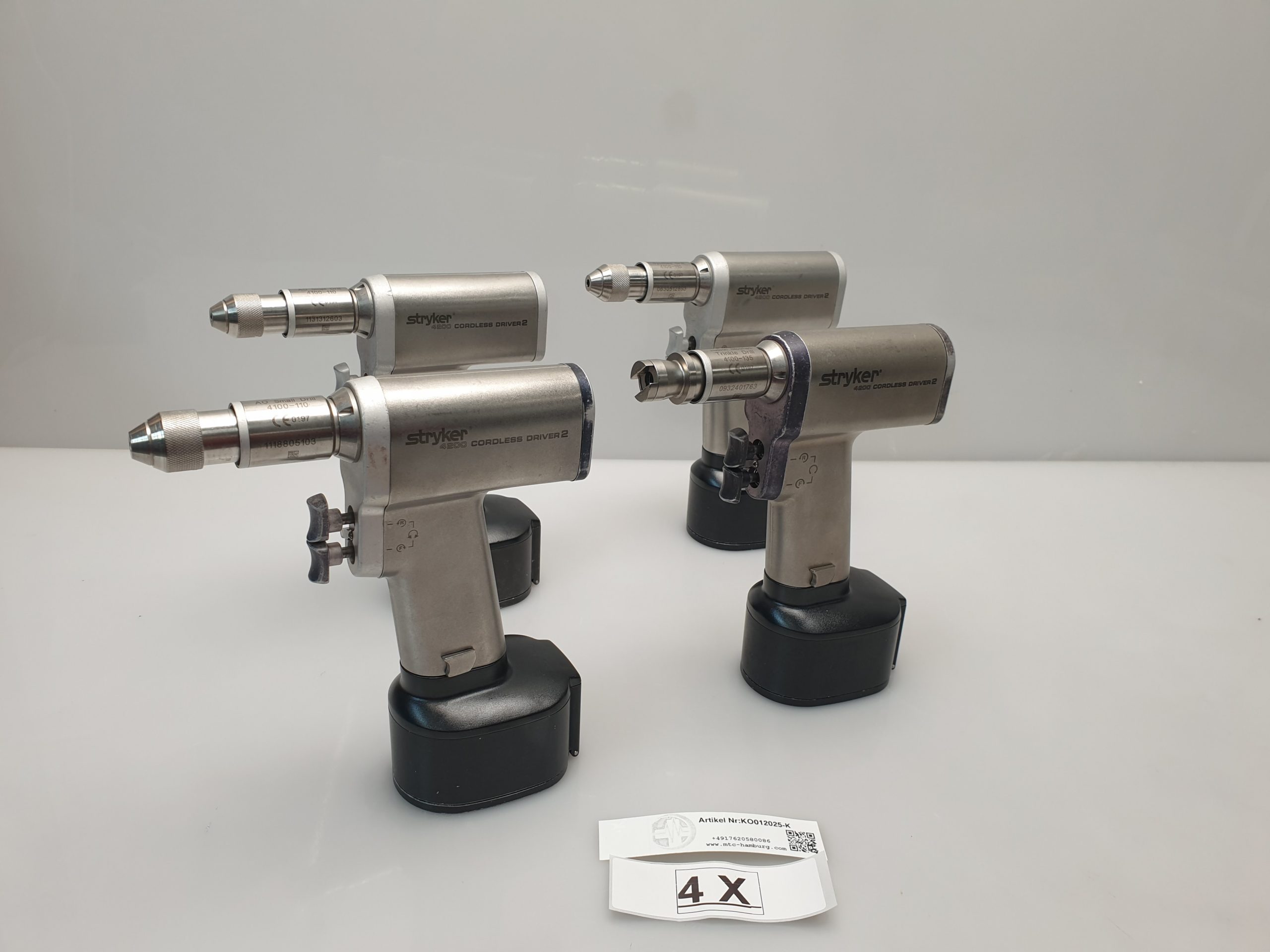 Stryker 4200 Cordless Driver + 4100-135 - + Akkugehäuse - – Bild 4